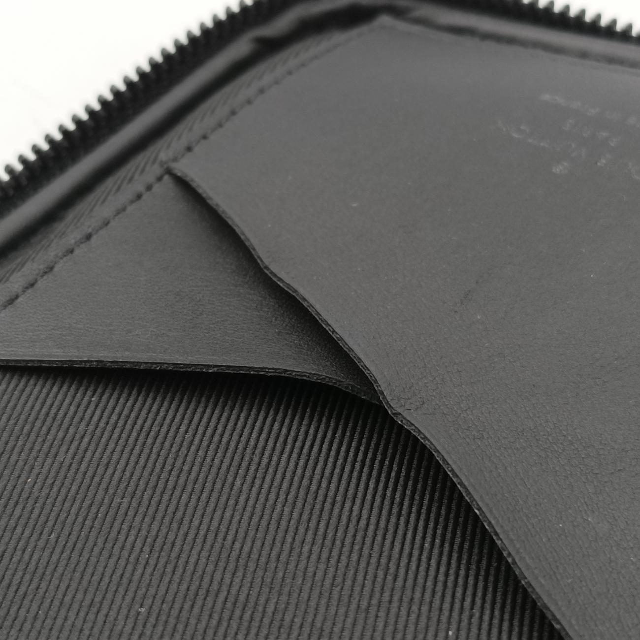 Pre-owned Louis Vuitton NIGO collaboration Double phone pouch EBENE Damier Giant N40377 shoulderbag | stylenewstar