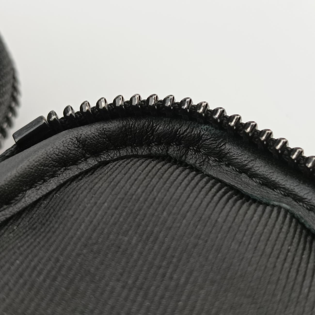 Pre-owned Louis Vuitton NIGO collaboration Double phone pouch EBENE Damier Giant N40377 shoulderbag | stylenewstar