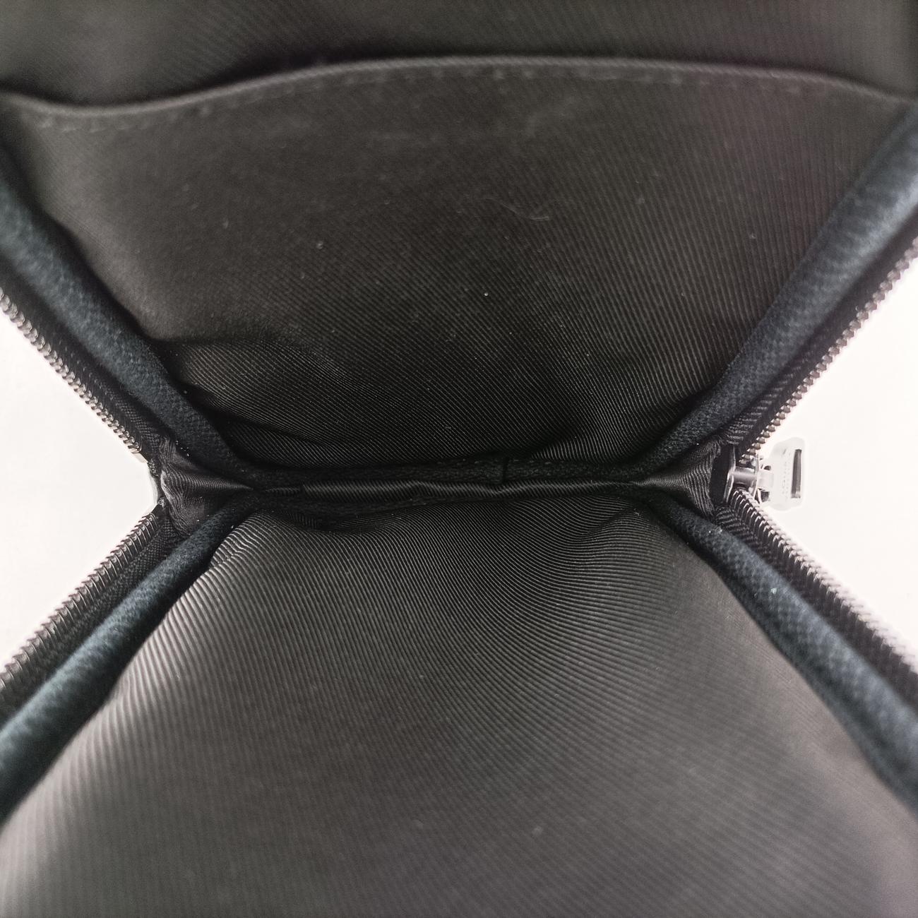 Pre-owned Louis Vuitton NIGO collaboration Double phone pouch EBENE Damier Giant N40377 shoulderbag | stylenewstar