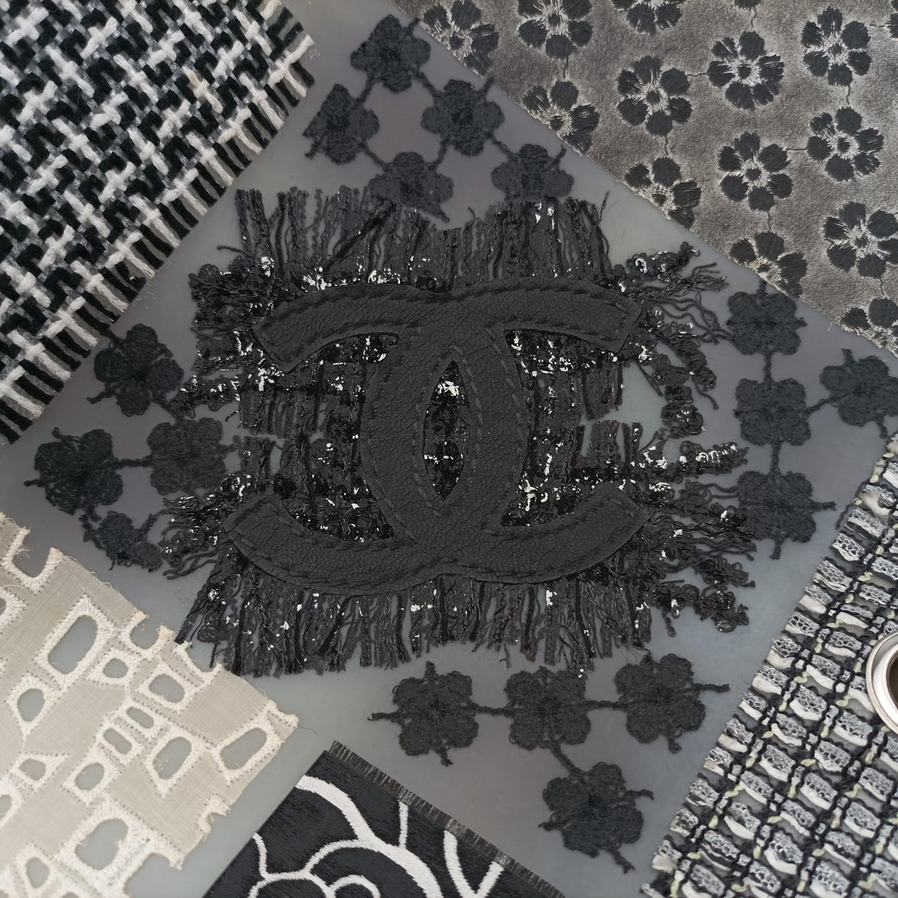 Pre-owned Chanel Patchwork Rubber Tote Multicolour Fabric × vinyl A50880 shoulderbag | stylenewstar