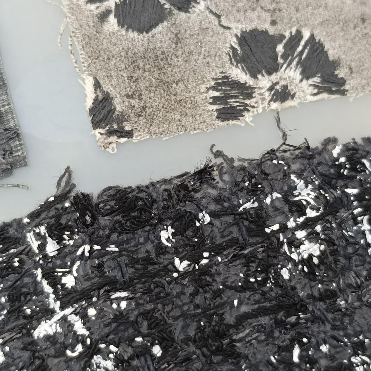 Pre-owned Chanel Patchwork Rubber Tote Multicolour Fabric × vinyl A50880 shoulderbag | stylenewstar