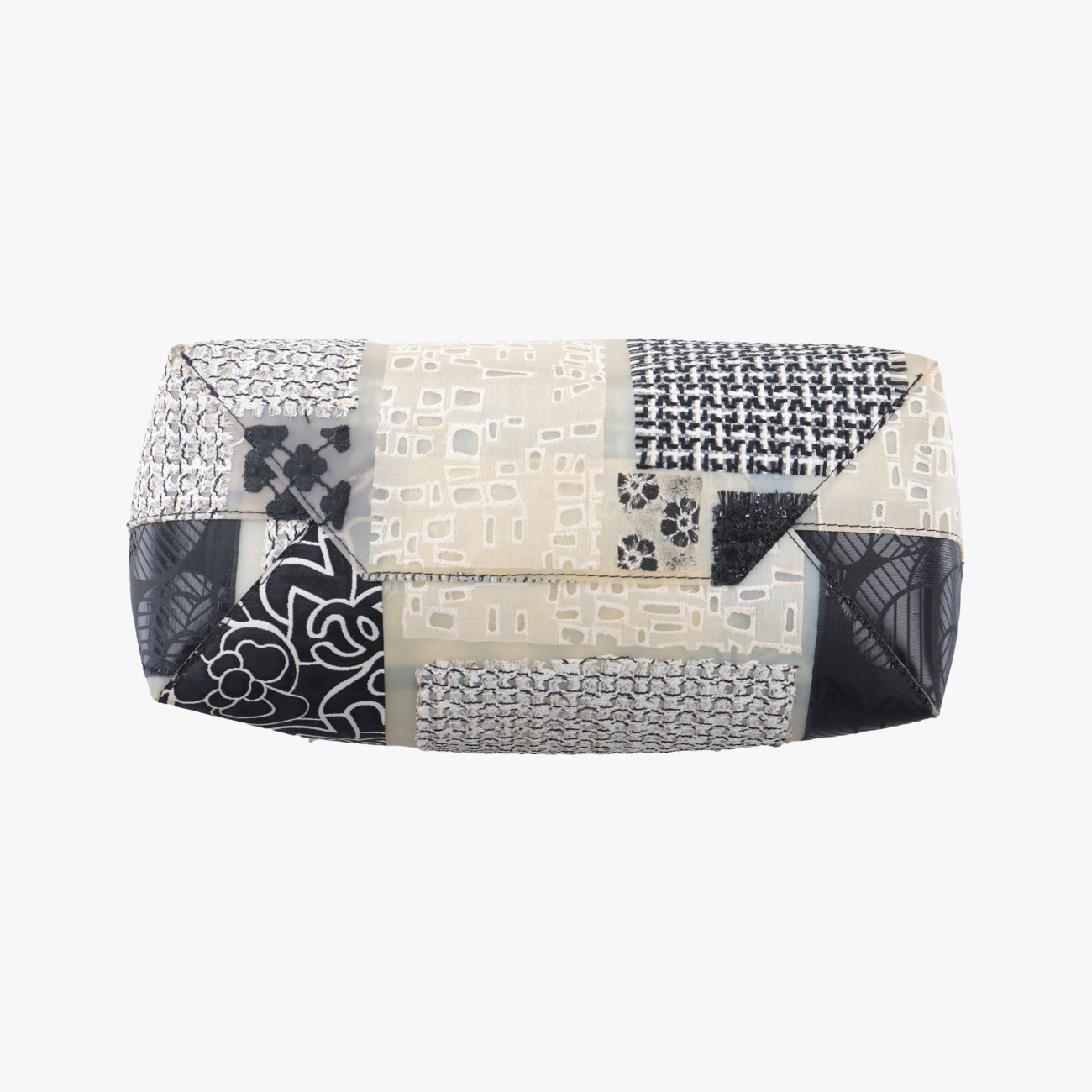 Pre-owned Chanel Patchwork Rubber Tote Multicolour Fabric × vinyl A50880 shoulderbag | stylenewstar