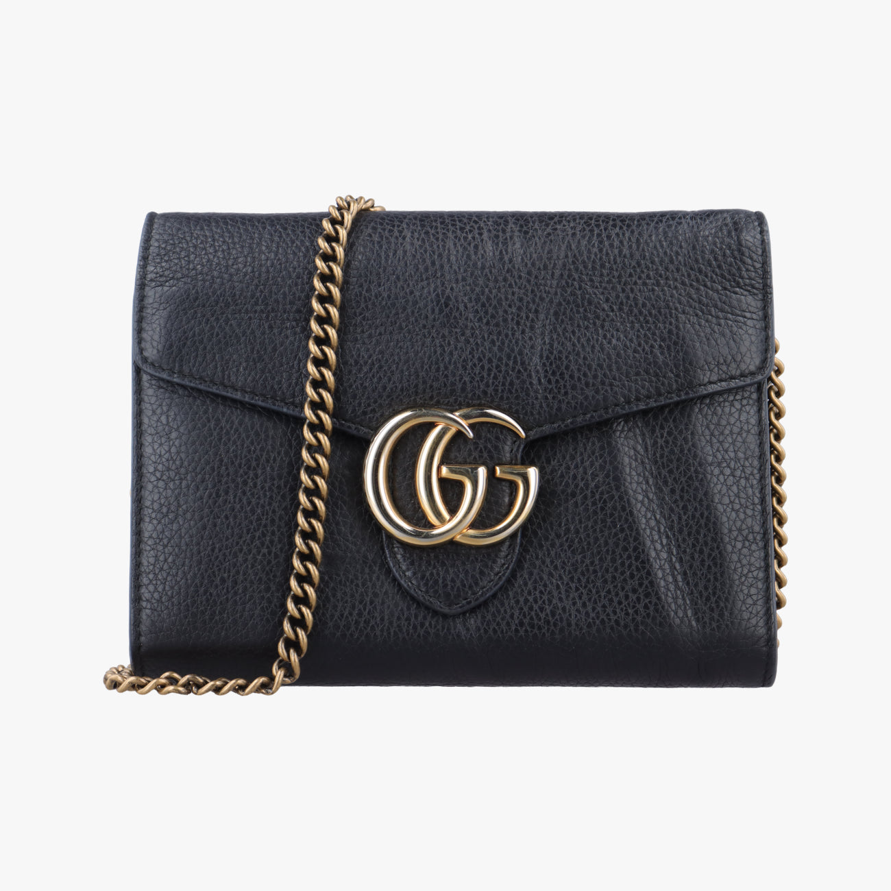 GG Marmont Black Leather 