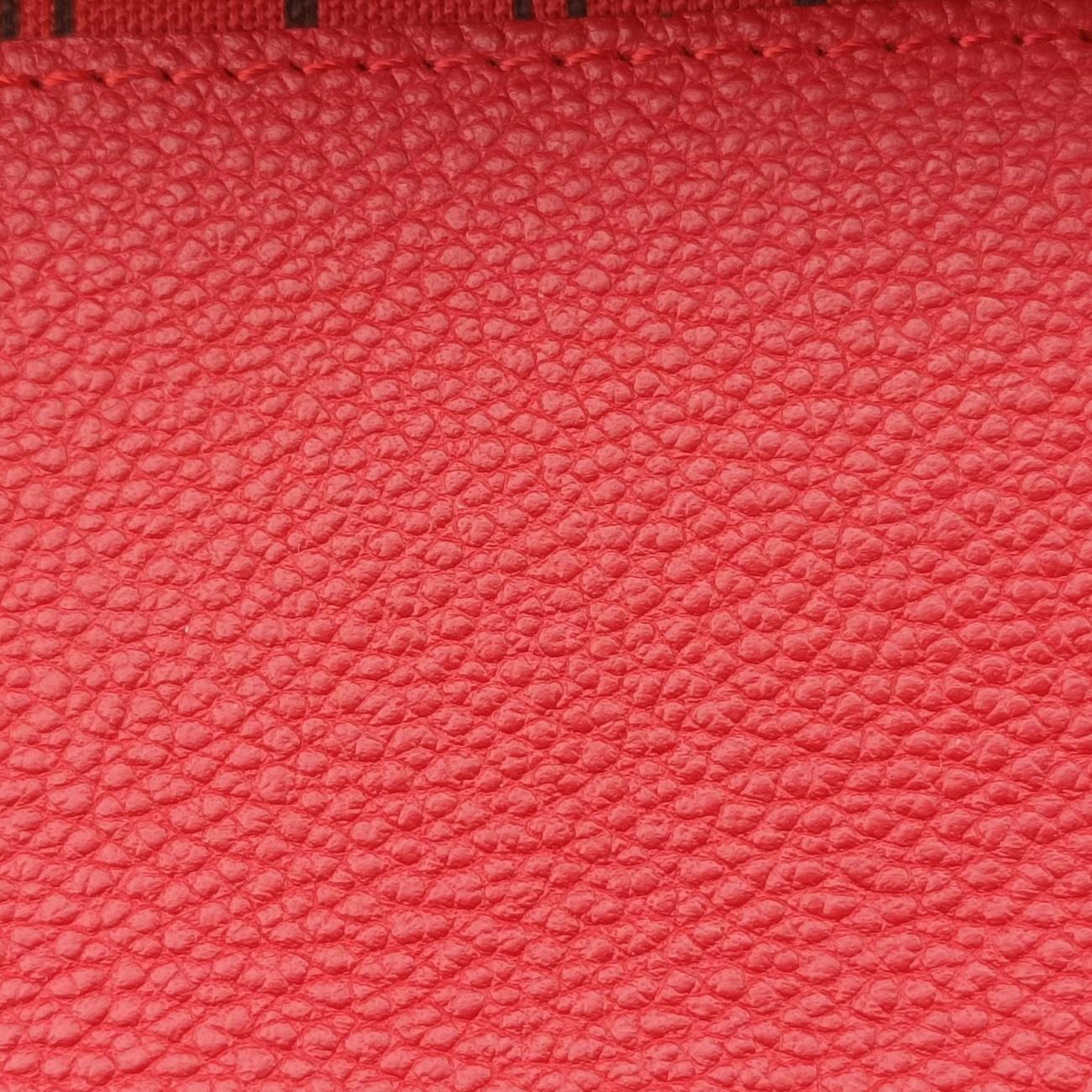 Pre-owned Louis Vuitton Pochette MéTIS MM Scarlet Red Monogram Empreinte M44155 shoulderbag | stylenewstar