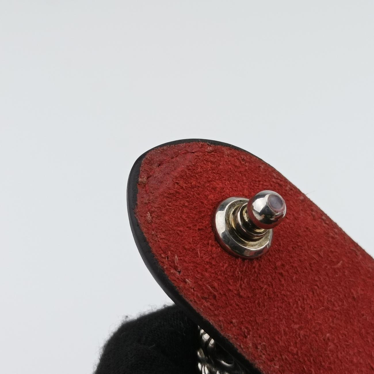 Pre-owned Gucci Dionysus beige×red PVC coated canvas × suede 421970 shoulderbag | stylenewstar