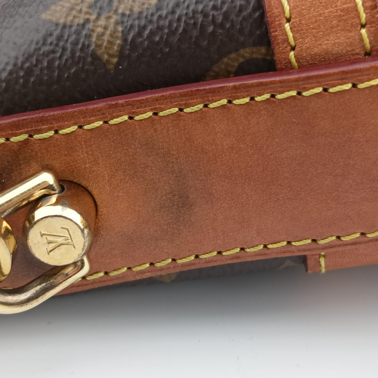 Pre-owned Louis Vuitton DUFFLE Brown Monogram Canvas M43587 shoulderbag | stylenewstar