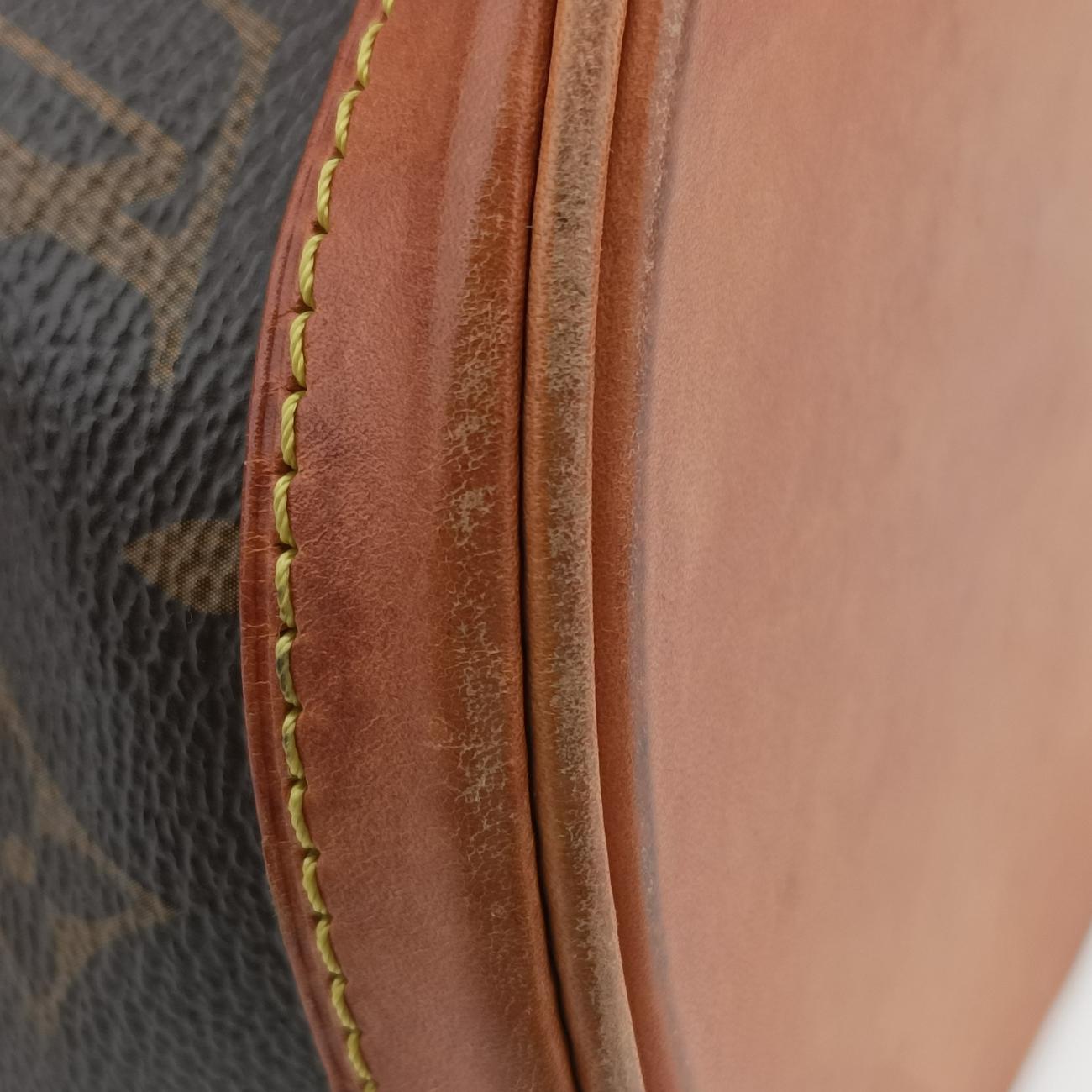 Pre-owned Louis Vuitton DUFFLE Brown Monogram Canvas M43587 shoulderbag | stylenewstar