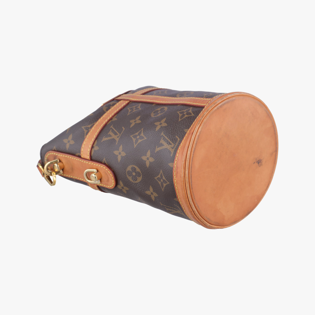 Pre-owned Louis Vuitton DUFFLE Brown Monogram Canvas M43587 shoulderbag | stylenewstar