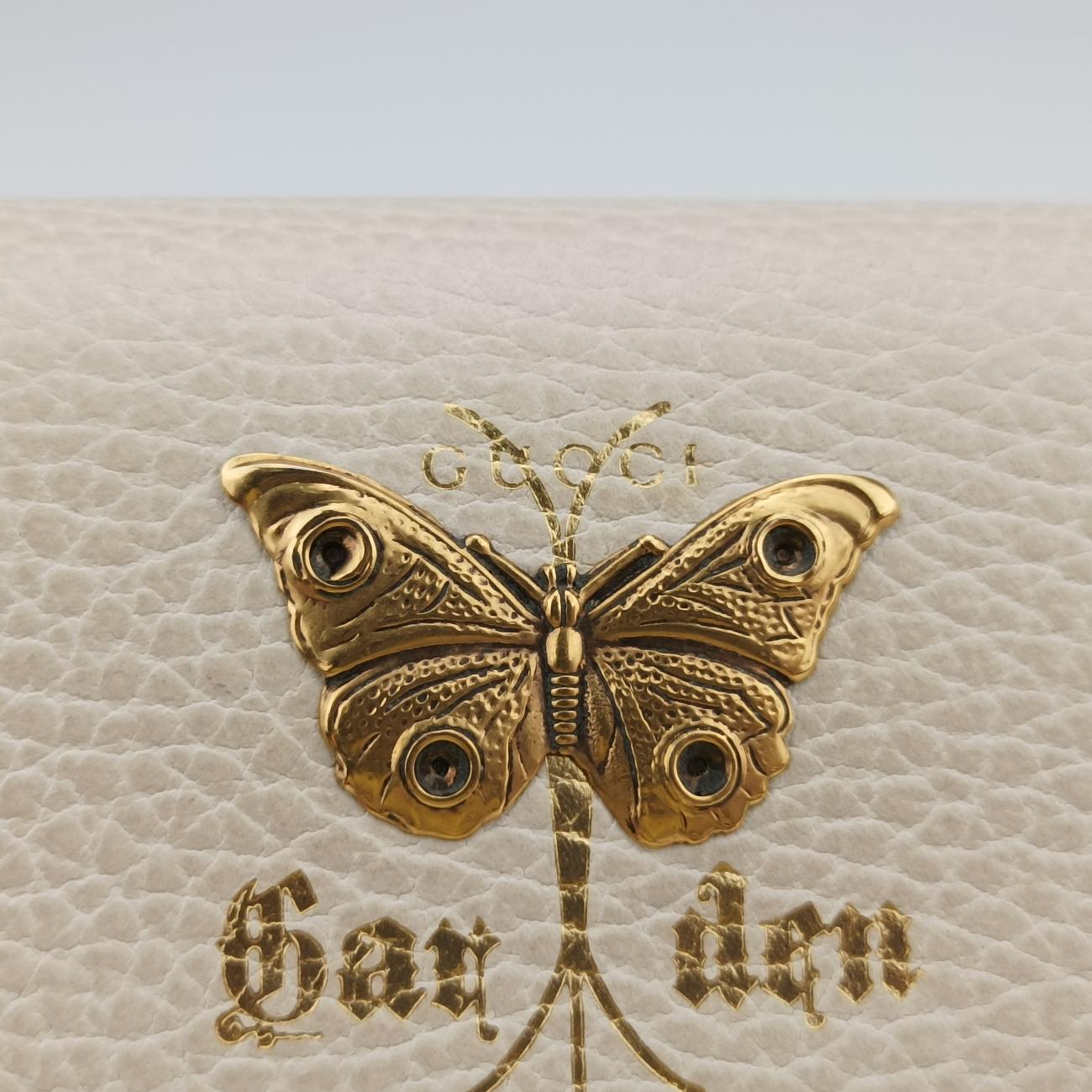 Pre-owned Gucci Dionysus White Leather 521553 shoulderbag | stylenewstar