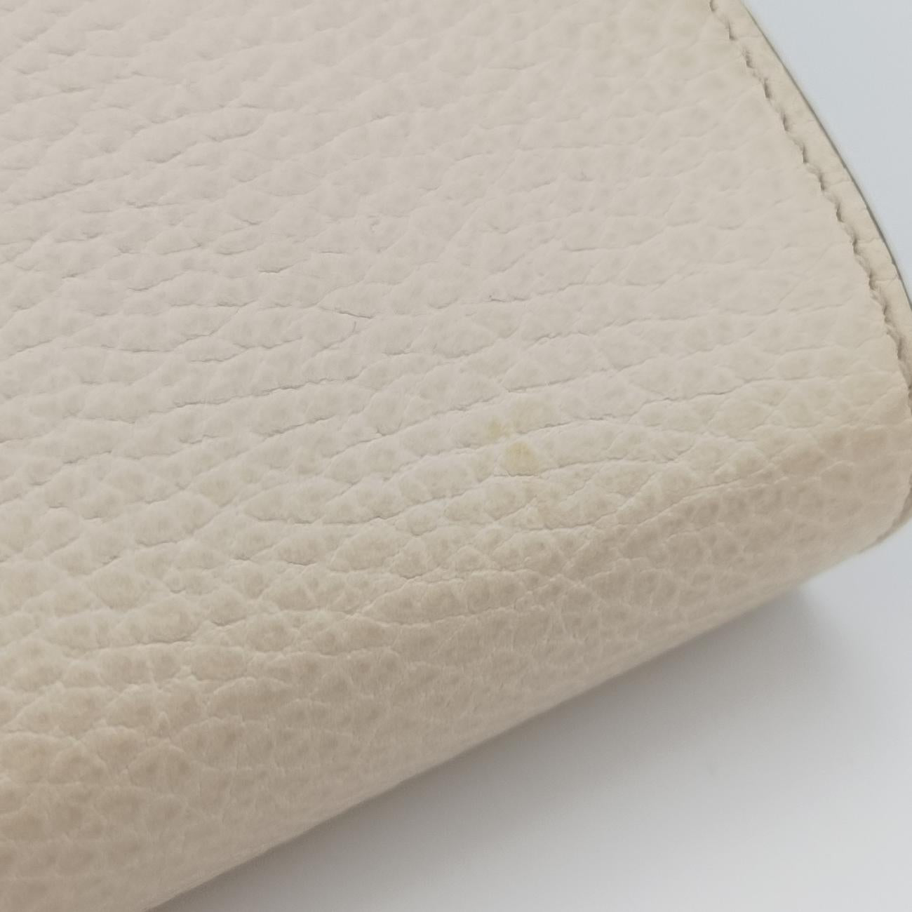 Pre-owned Gucci Dionysus White Leather 521553 shoulderbag | stylenewstar