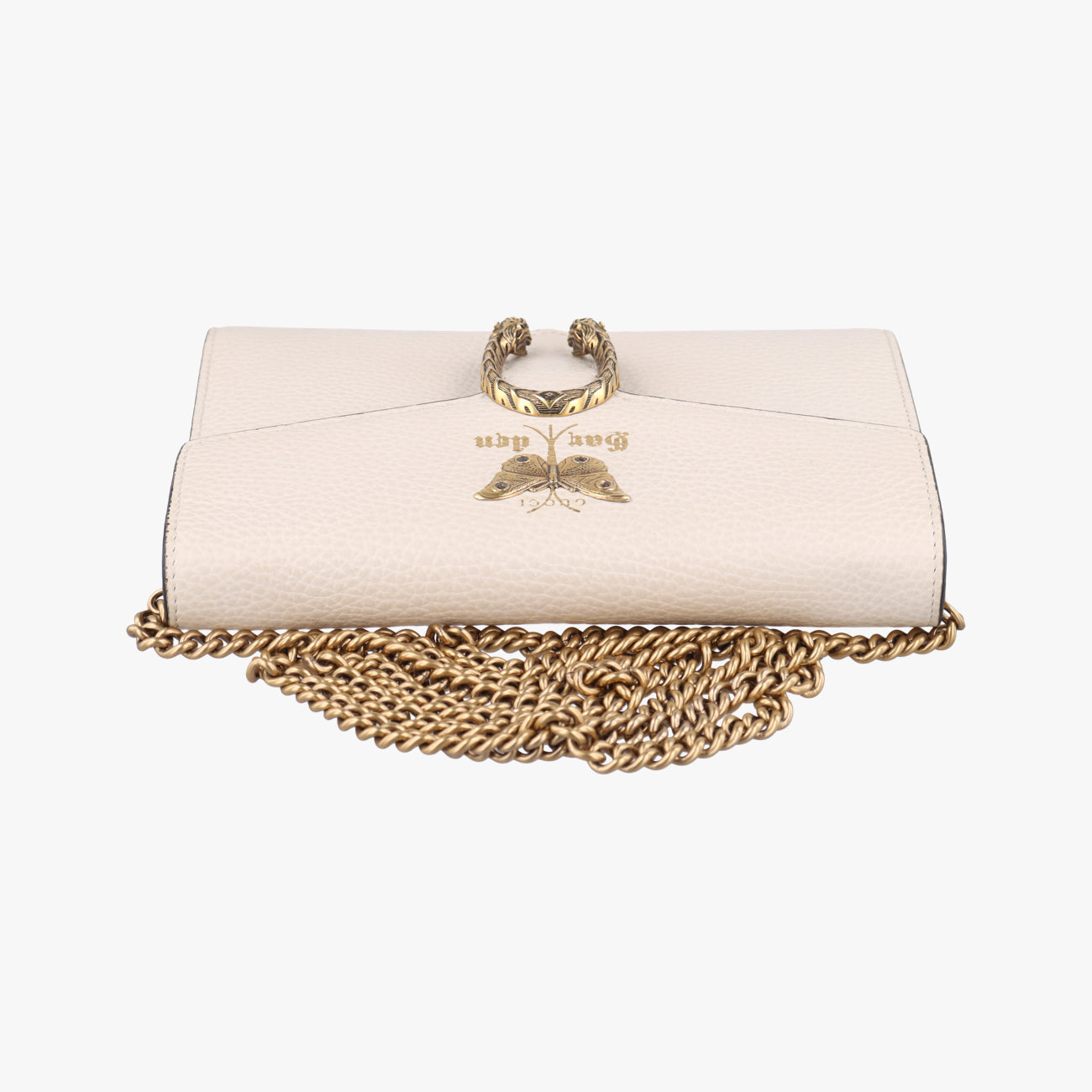 Pre-owned Gucci Dionysus White Leather 521553 shoulderbag | stylenewstar