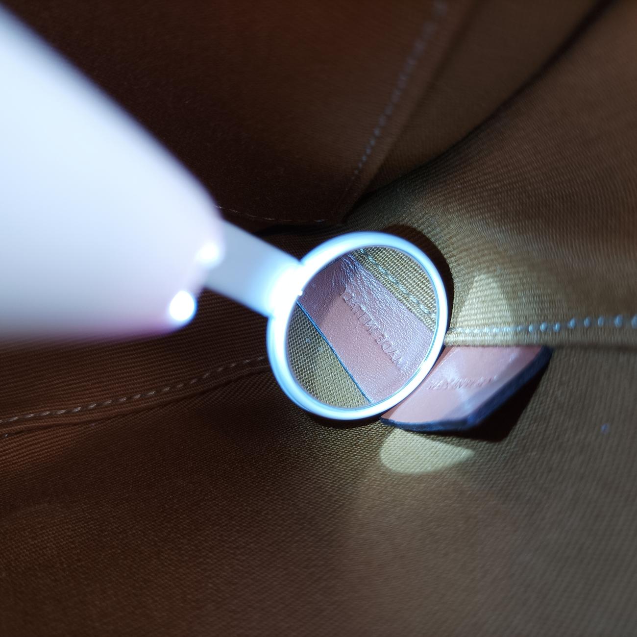 Vintage Celine Triomphe Mini Besace White×brown PVC coated canvas  shoulderbag | stylenewstar