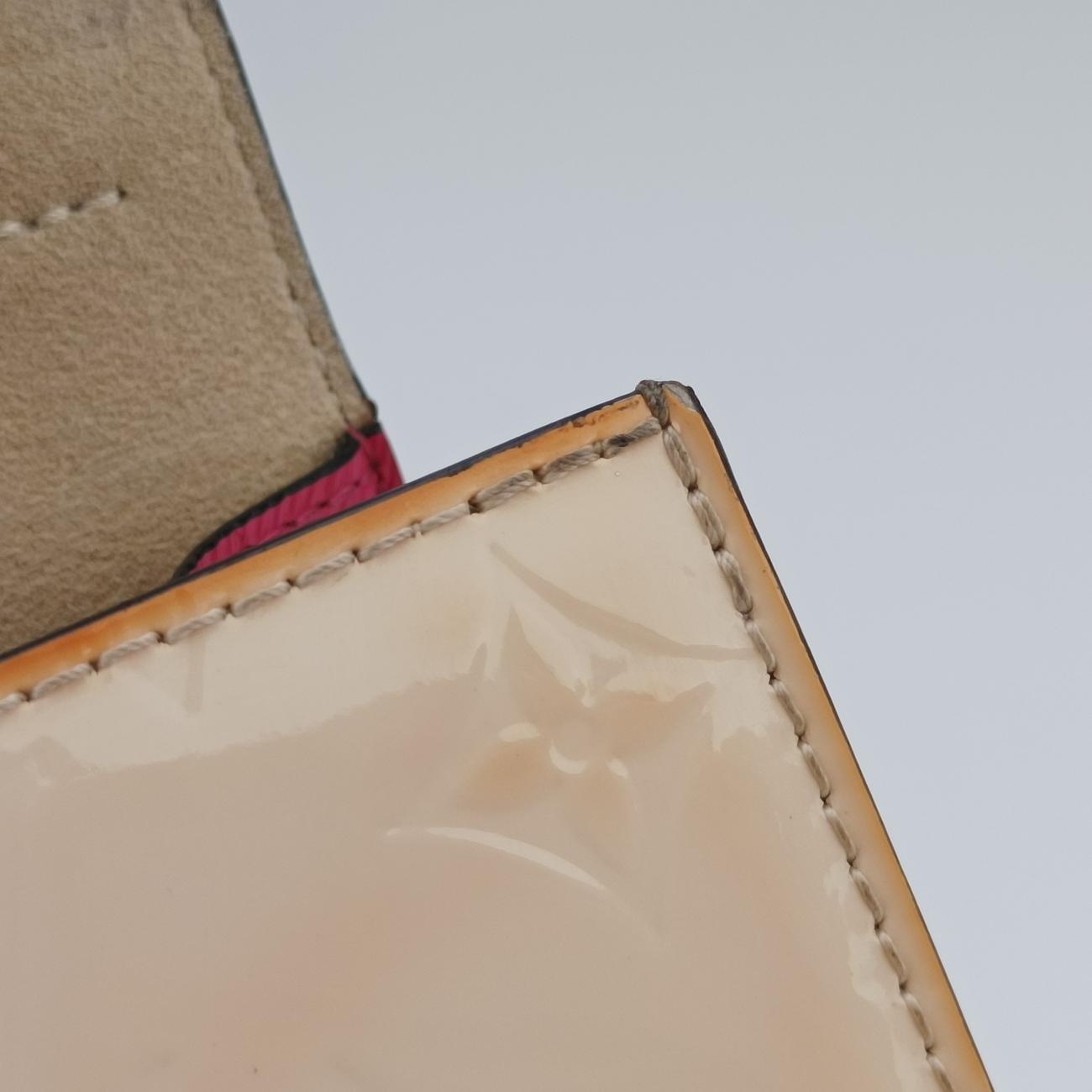 Pre-owned Louis Vuitton Spring Street PM Creme×Rose Vernis×Epi M90454 shoulderbag | stylenewstar