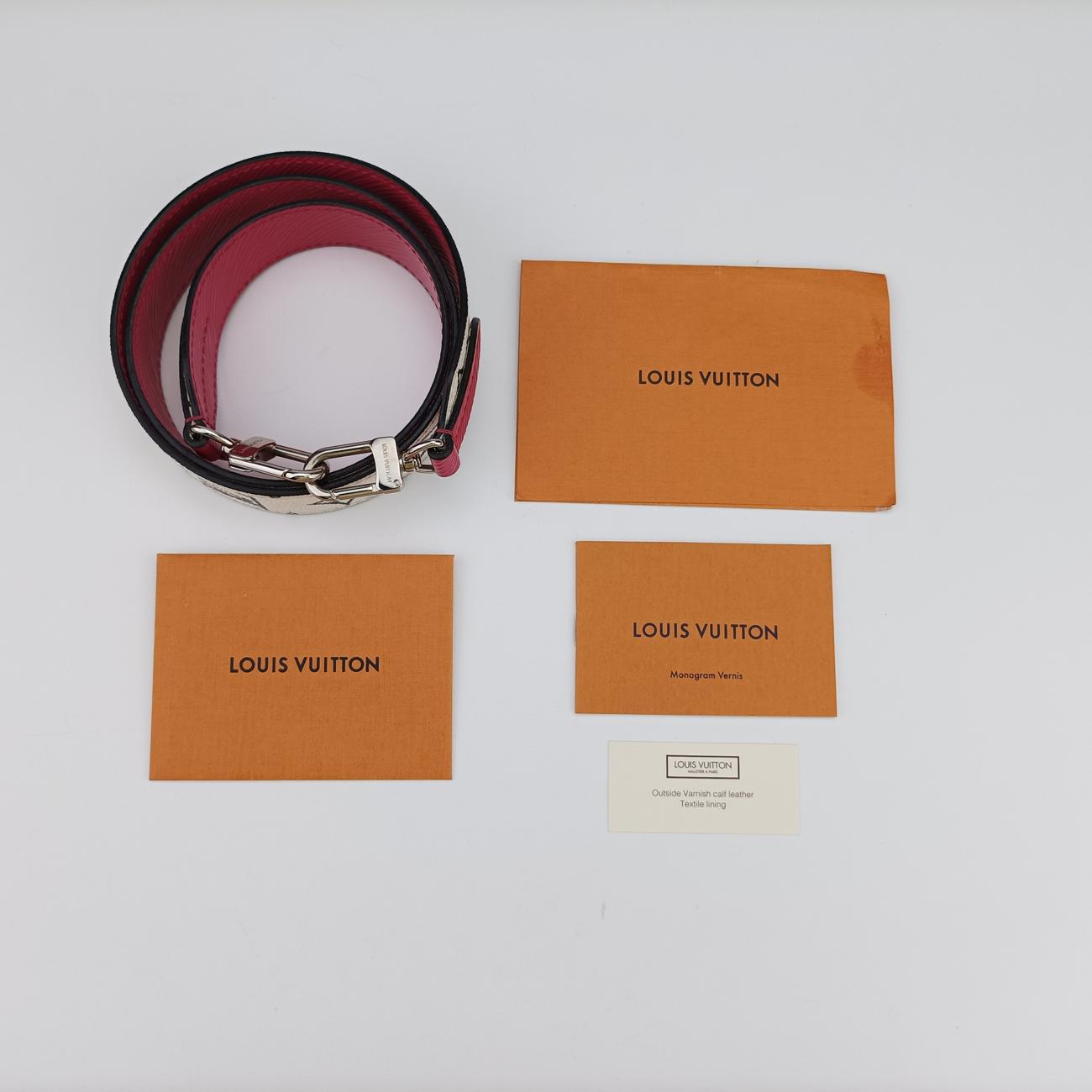 Pre-owned Louis Vuitton Spring Street PM Creme×Rose Vernis×Epi M90454 shoulderbag | stylenewstar