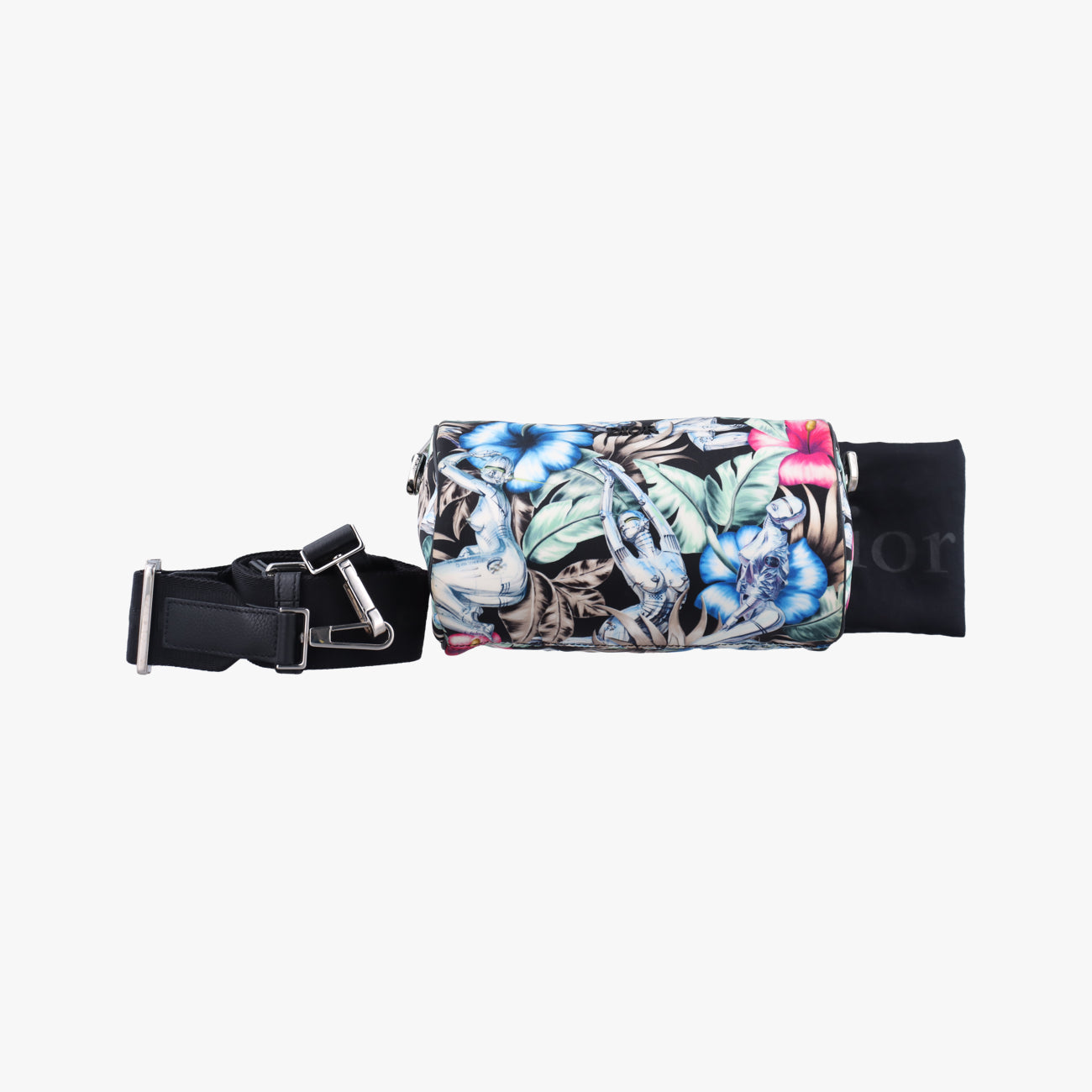 Pre-owned Christian Dior Sorayama Roller Messenger Printed Multicolour canvas  shoulderbag | stylenewstar