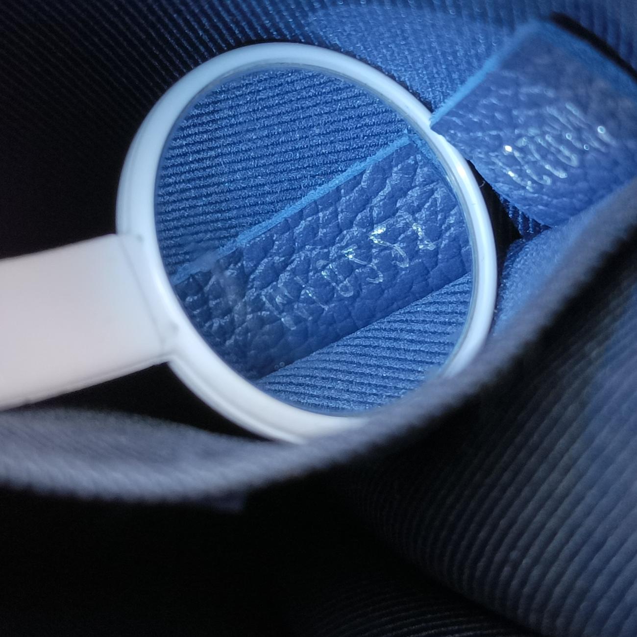 Pre-owned Louis Vuitton Watercolor Phone Pouch Navy Monogram Watercolor M80466 shoulderbag | stylenewstar