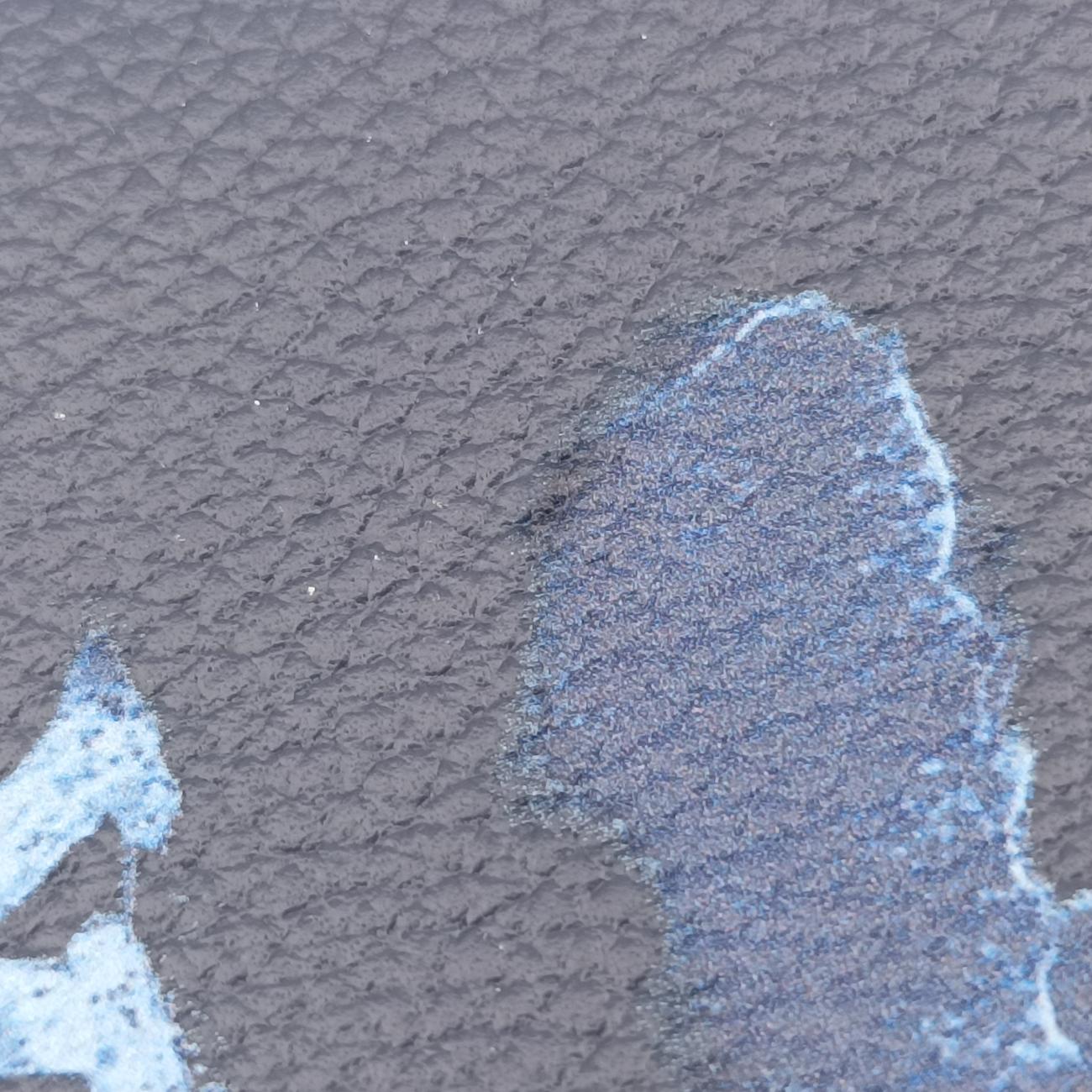 Pre-owned Louis Vuitton Watercolor Phone Pouch Navy Monogram Watercolor M80466 shoulderbag | stylenewstar