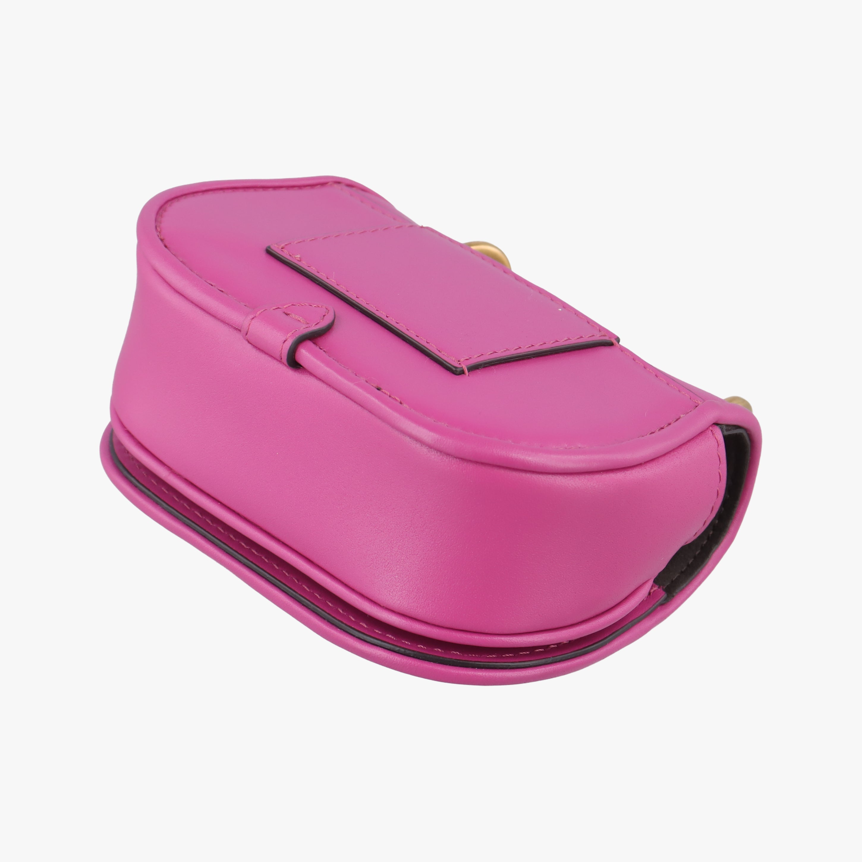 Pre-owned Fendi C'mon Small Pink Leather 7AS219 shoulderbag | stylenewstar