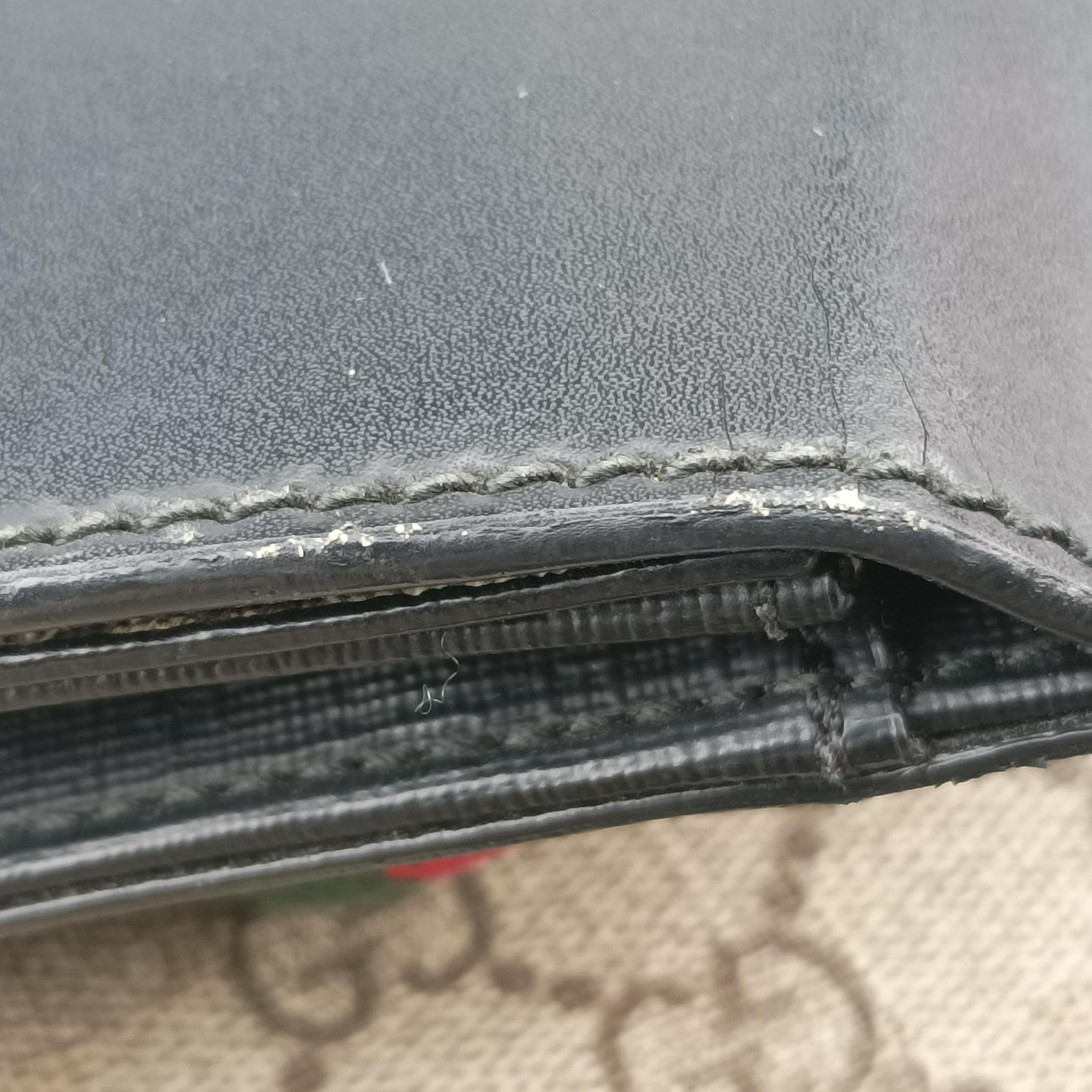 Pre-owned Gucci GG Supreme Web Brown Canvas×Leather 450956 bum bag/waist bag | stylenewstar