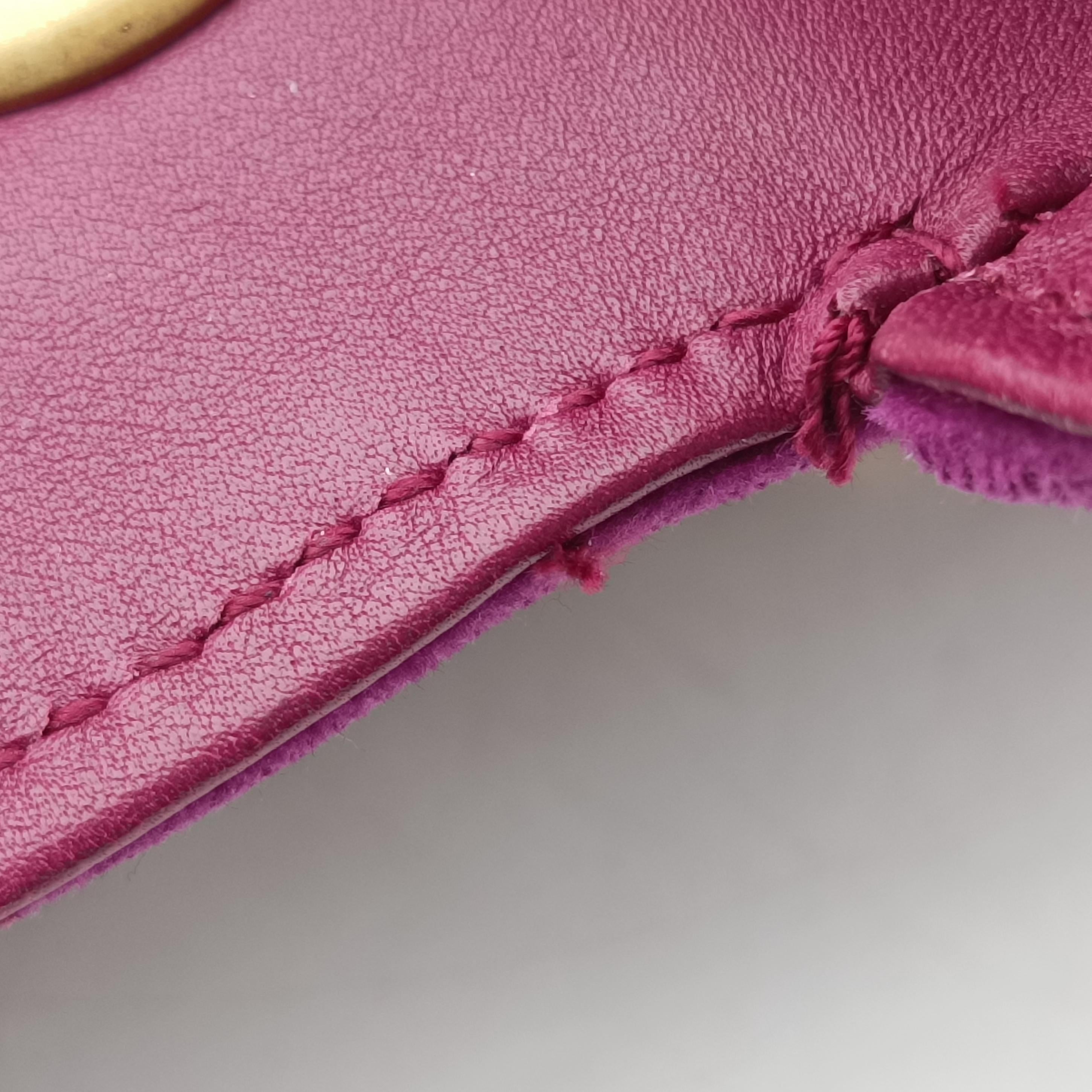 Secondhand Gucci GG Marmont Purple velour 443497 shoulderbag | stylenewstar