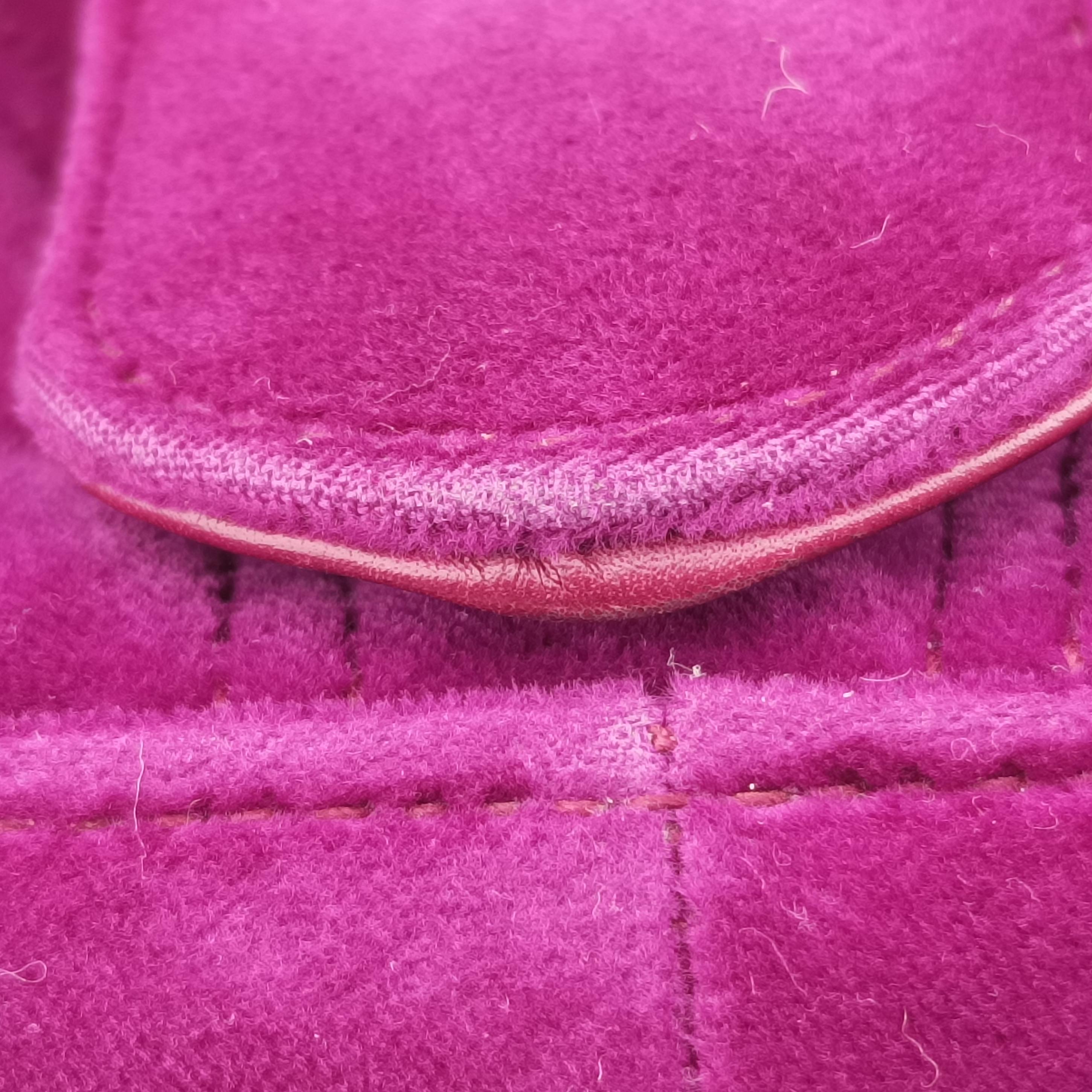 Secondhand Gucci GG Marmont Purple velour 443497 shoulderbag | stylenewstar