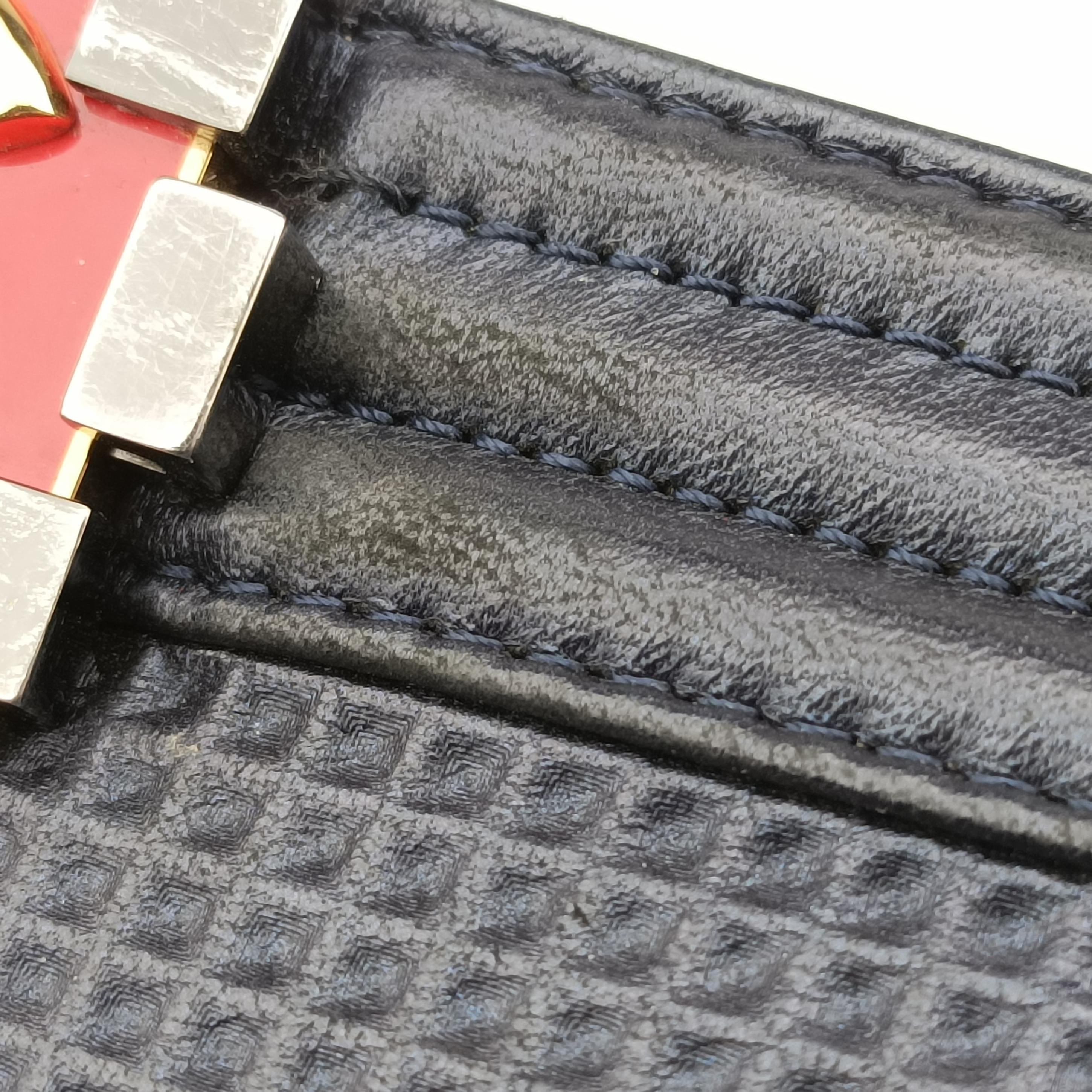 Pre-owned Chanel BOY CHANEL Navy Leather A92096 shoulderbag | stylenewstar