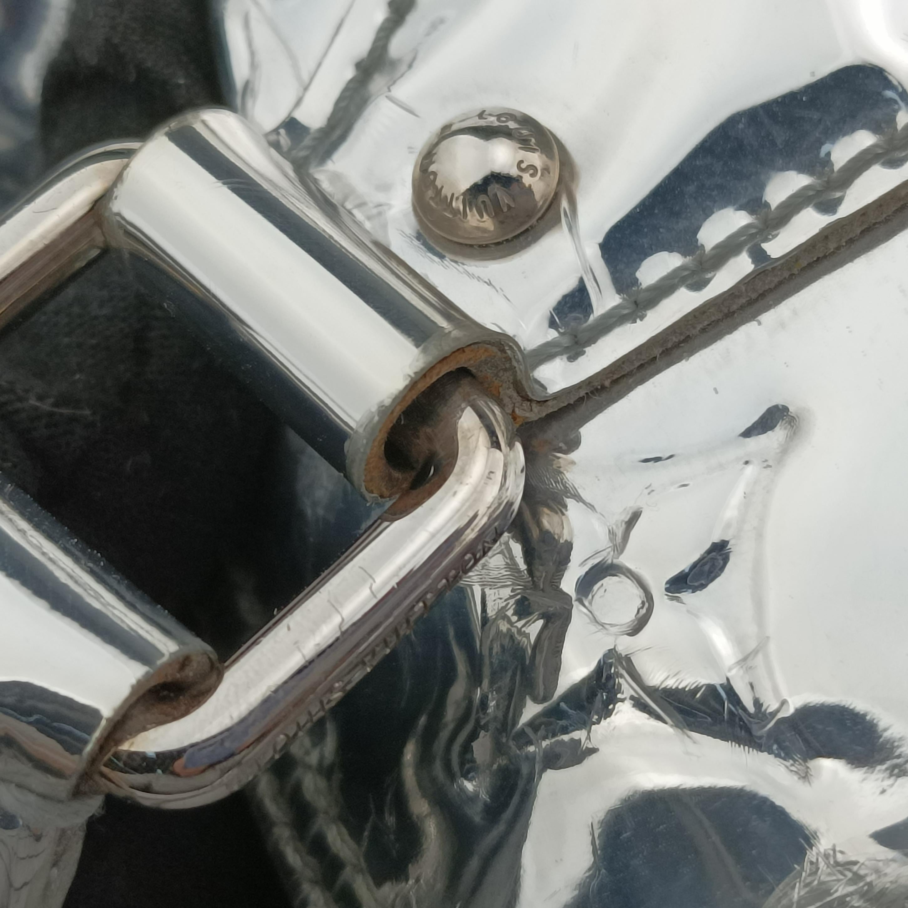 Secondhand Louis Vuitton Speedy 30 Silver Monogram Miroir M95271 handbag | stylenewstar