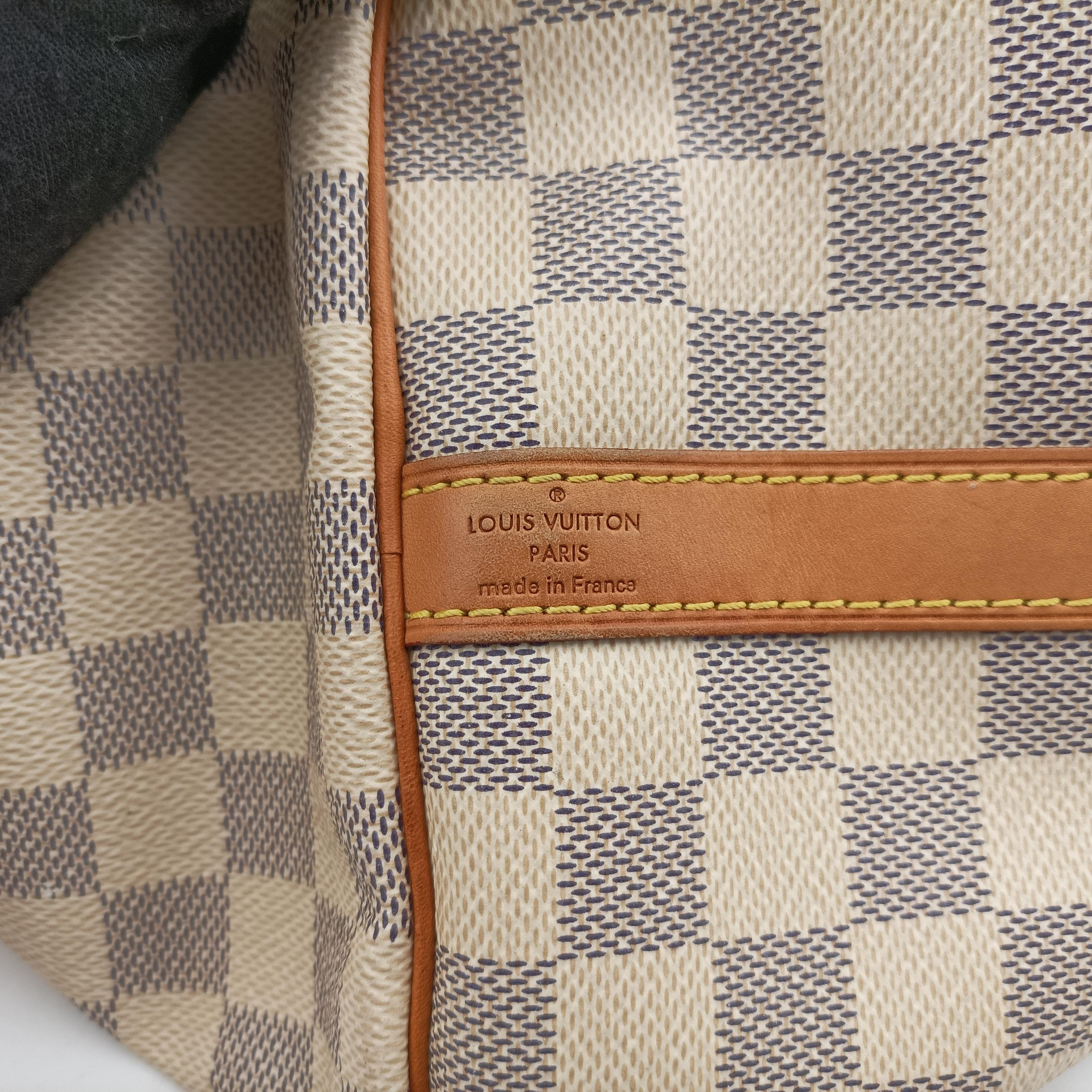 Vintage Louis Vuitton Speedy 30 AZUR Damier Canvas N41533 shoulderbag | stylenewstar