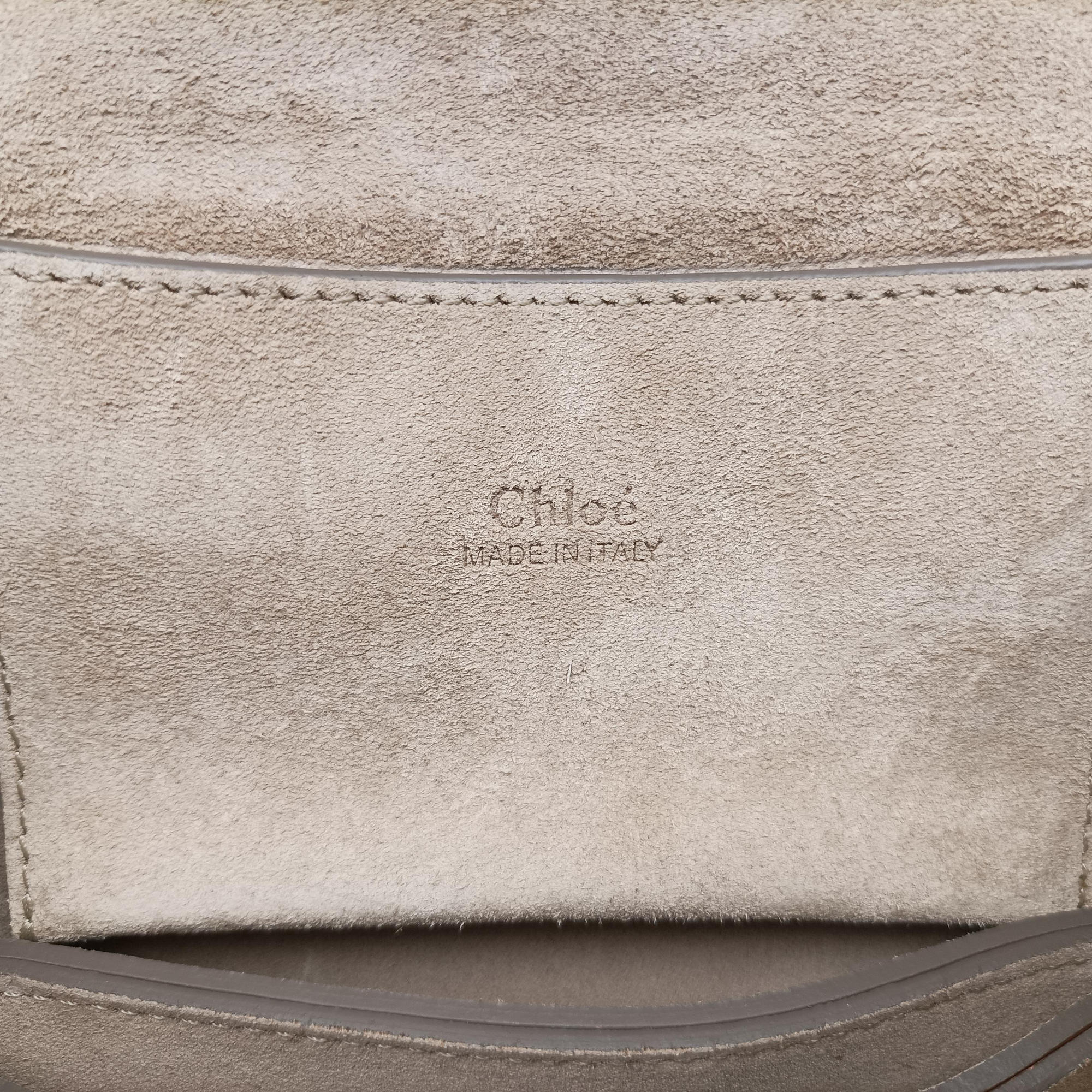 Pre-owned Chloe FAYE Beige Leather x suede  shoulderbag | stylenewstar
