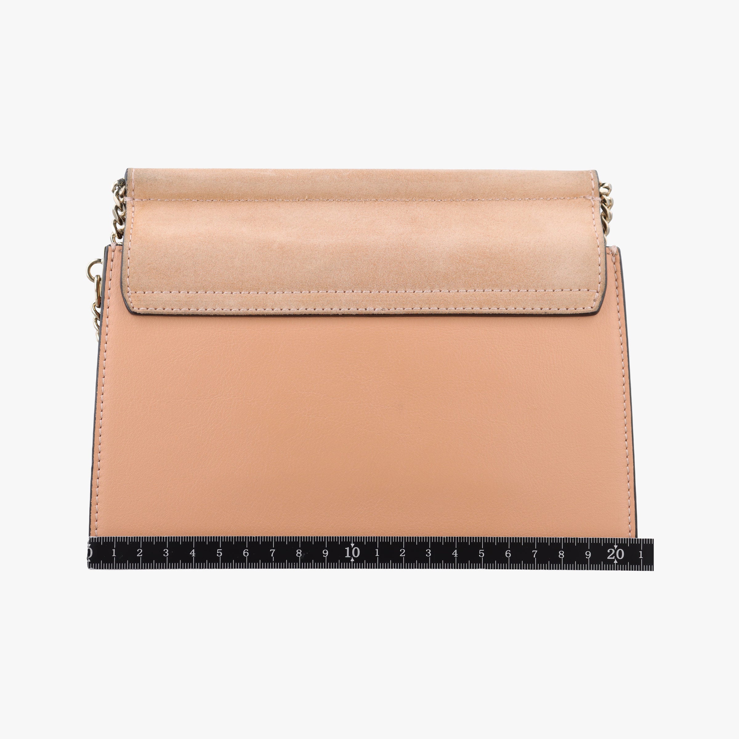 Pre-owned Chloe FAYE Beige Leather x suede  shoulderbag | stylenewstar