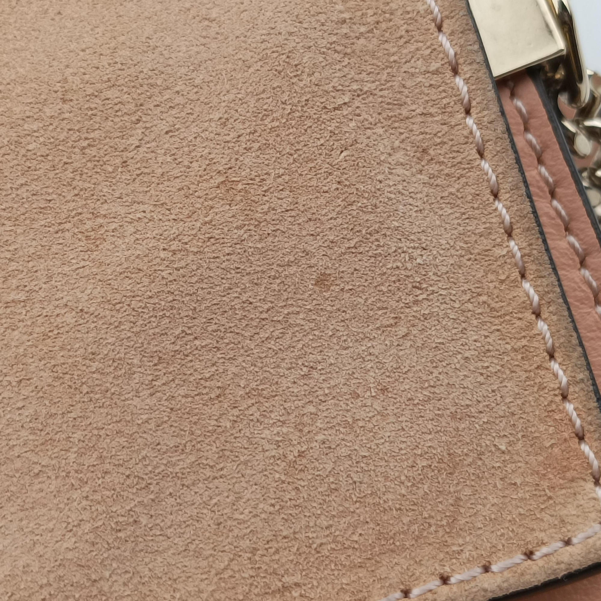 Pre-owned Chloe FAYE Beige Leather x suede  shoulderbag | stylenewstar