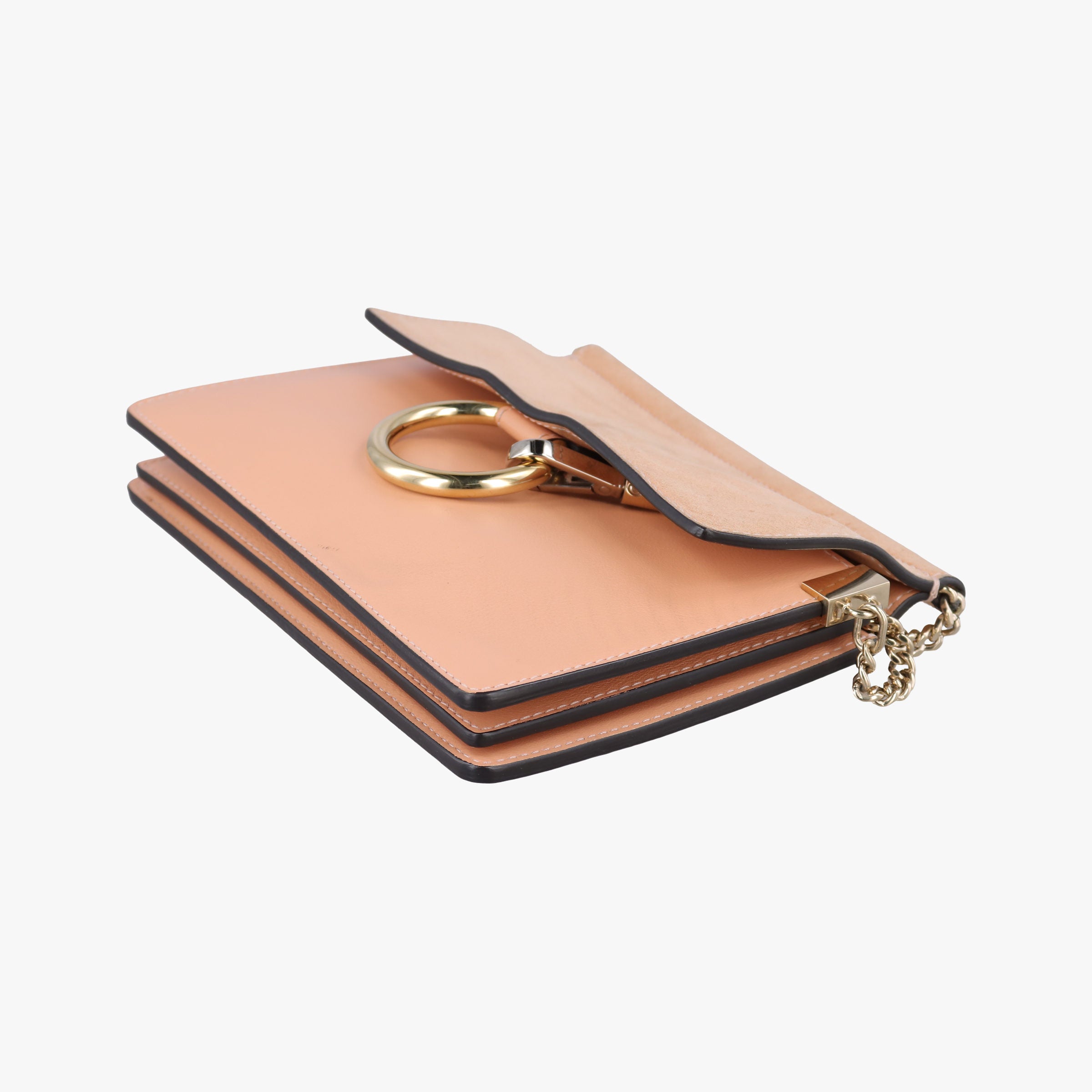 Pre-owned Chloe FAYE Beige Leather x suede  shoulderbag | stylenewstar