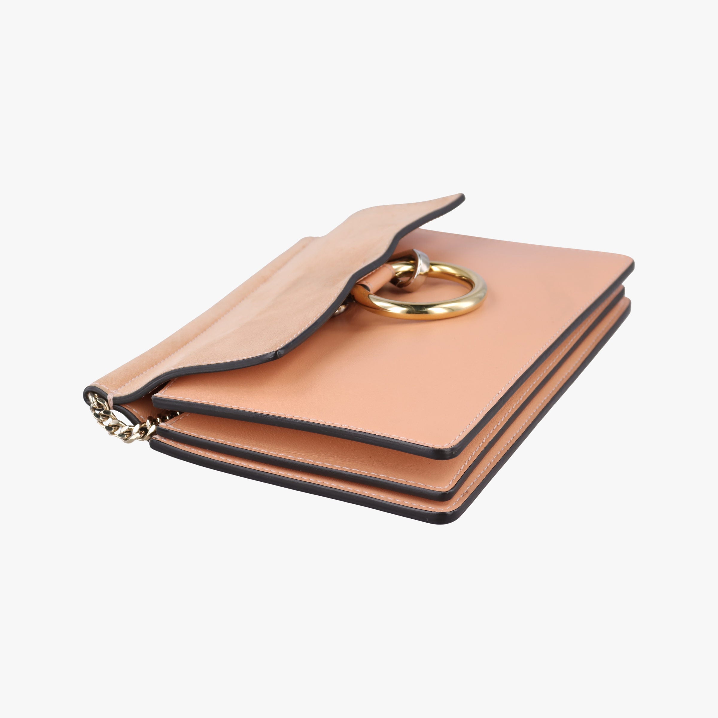 Pre-owned Chloe FAYE Beige Leather x suede  shoulderbag | stylenewstar