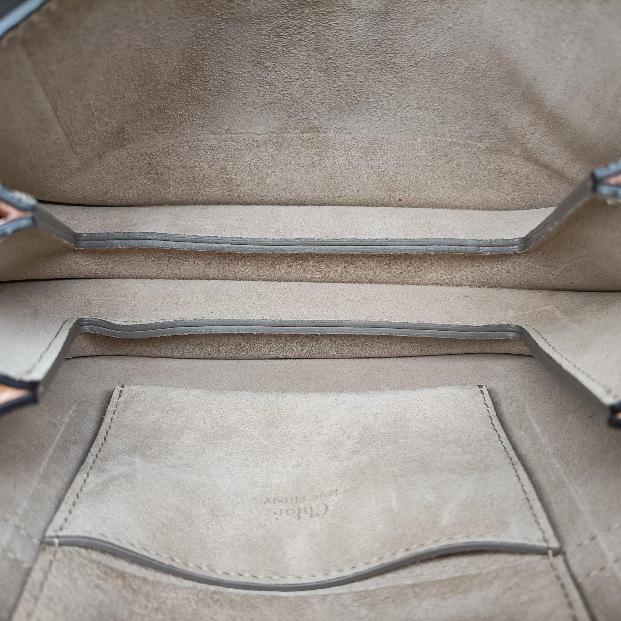 Pre-owned Chloe FAYE Beige Leather x suede  shoulderbag | stylenewstar
