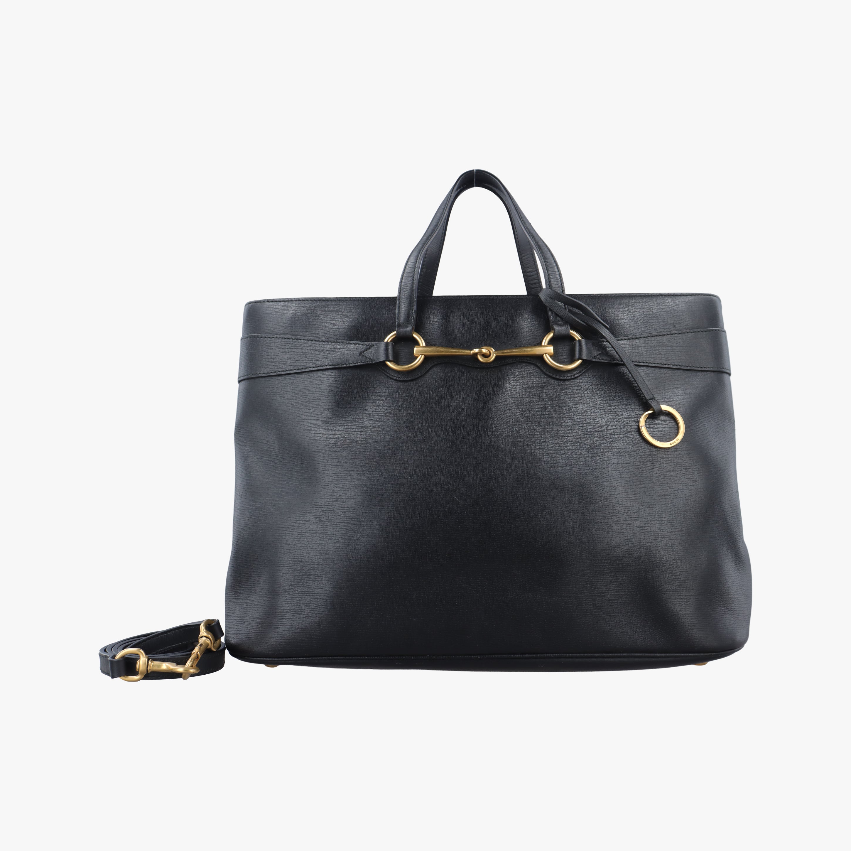 Vintage Gucci Bright Bit Black Leather 320903 shoulderbag | stylenewstar