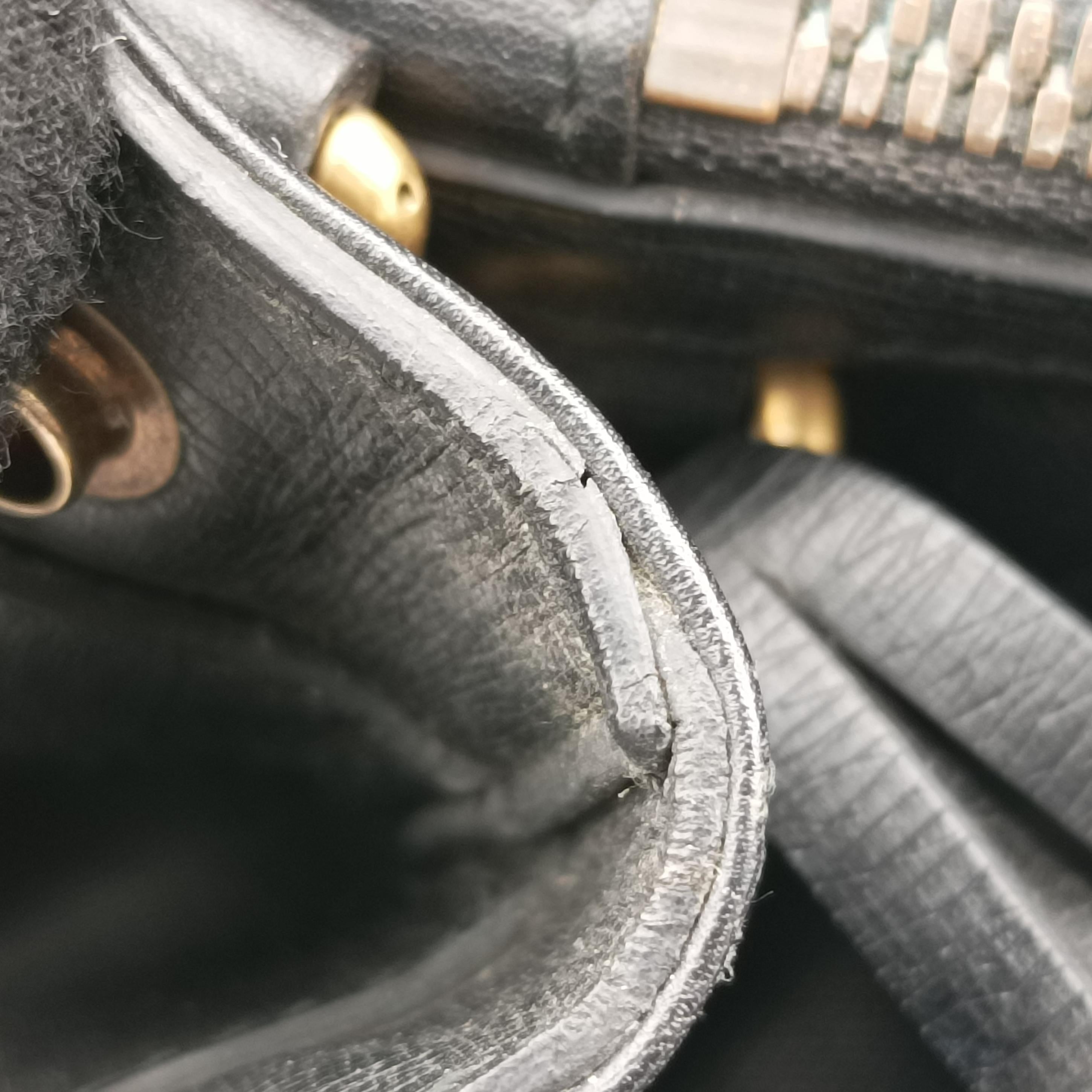 Vintage Gucci Bright Bit Black Leather 320903 shoulderbag | stylenewstar