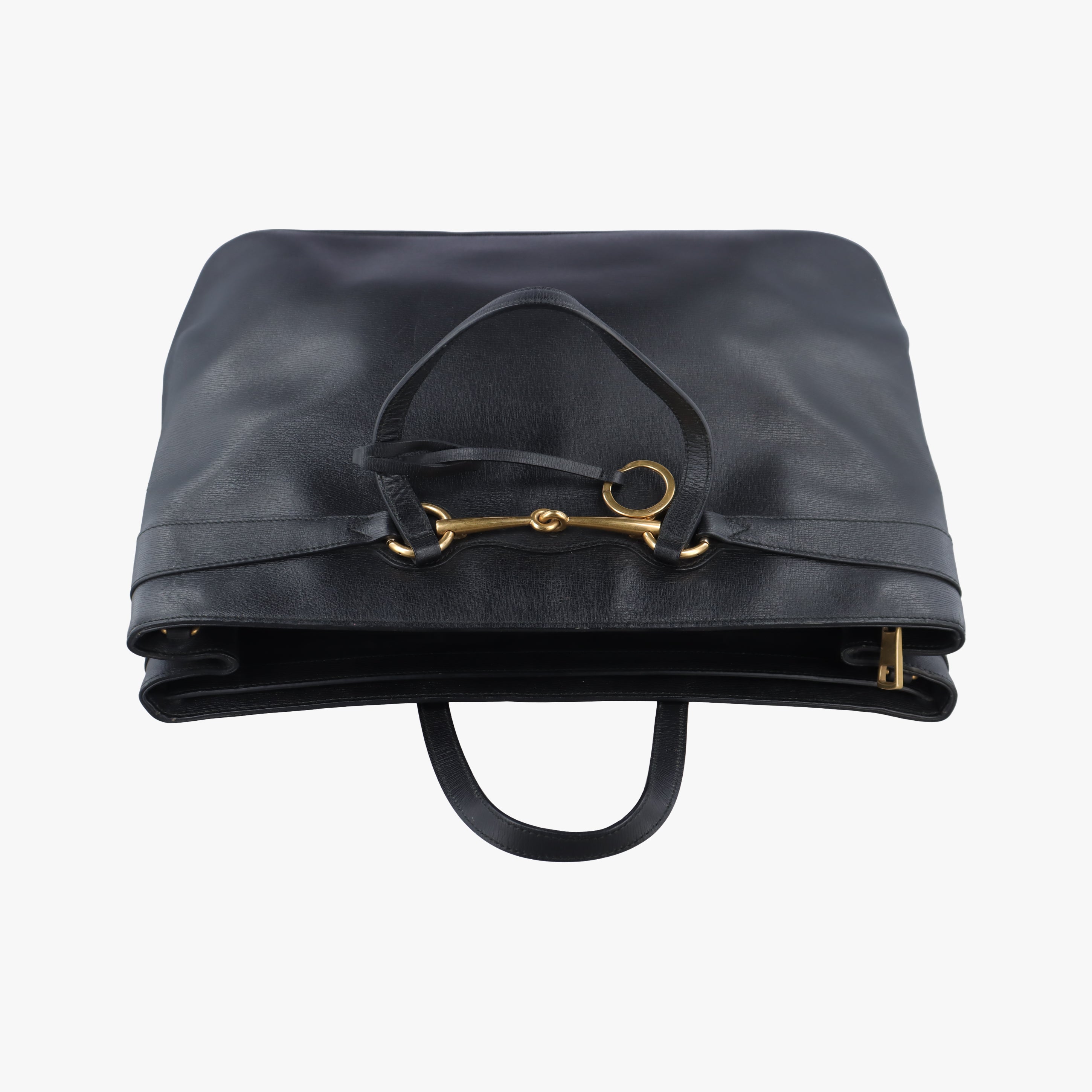 Vintage Gucci Bright Bit Black Leather 320903 shoulderbag | stylenewstar