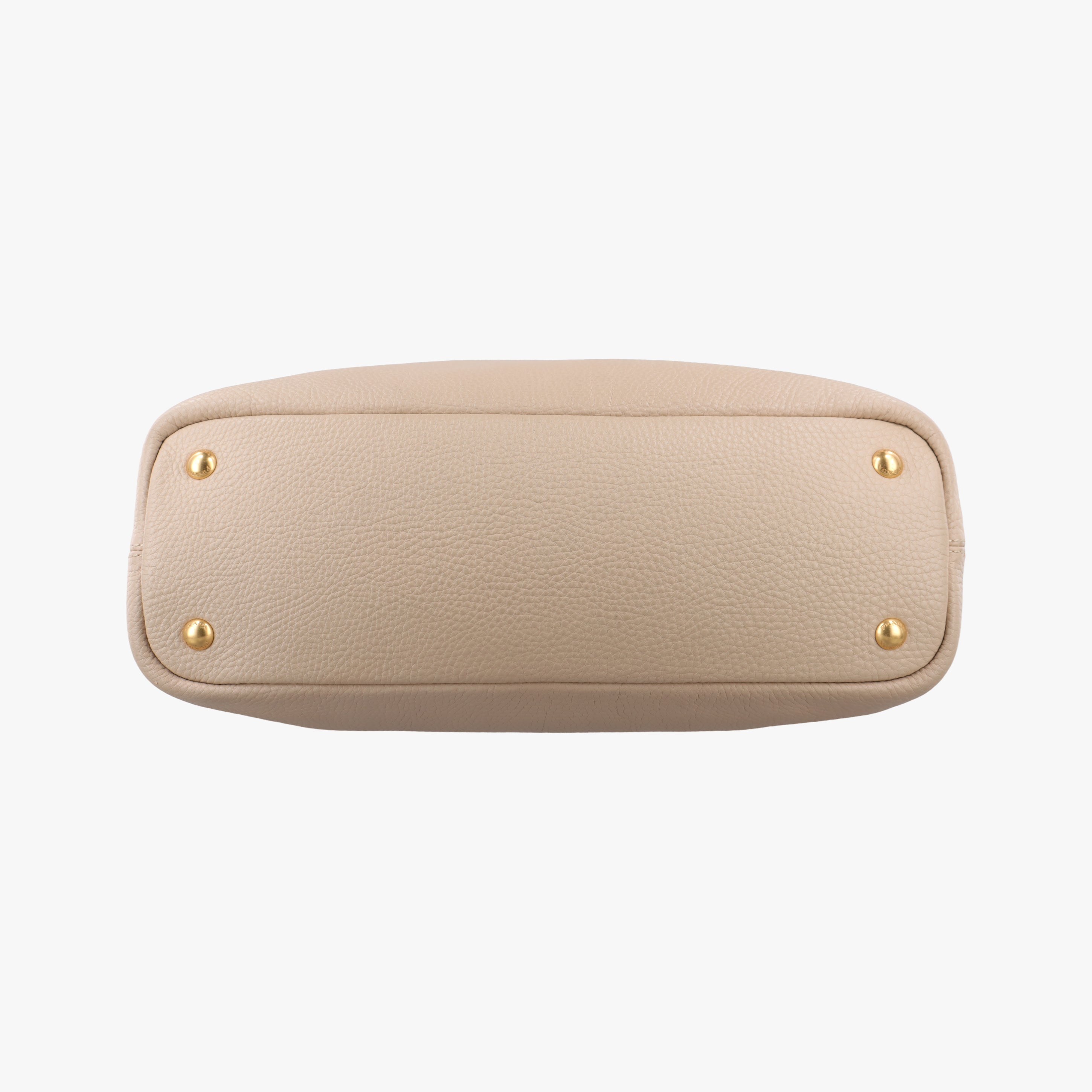Secondhand Prada Vitello Beige leather  handbag | stylenewstar
