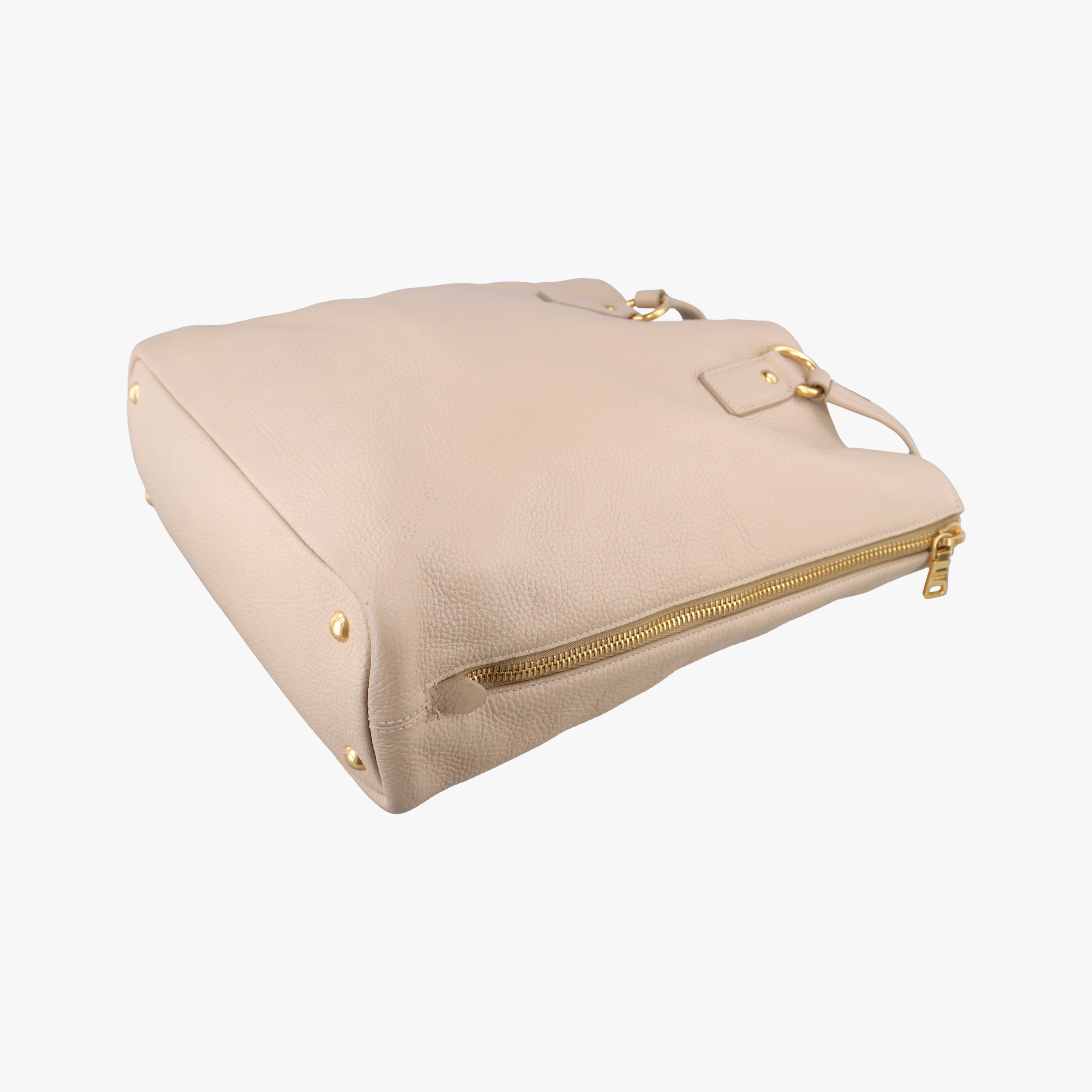 Secondhand Prada Vitello Beige leather  handbag | stylenewstar