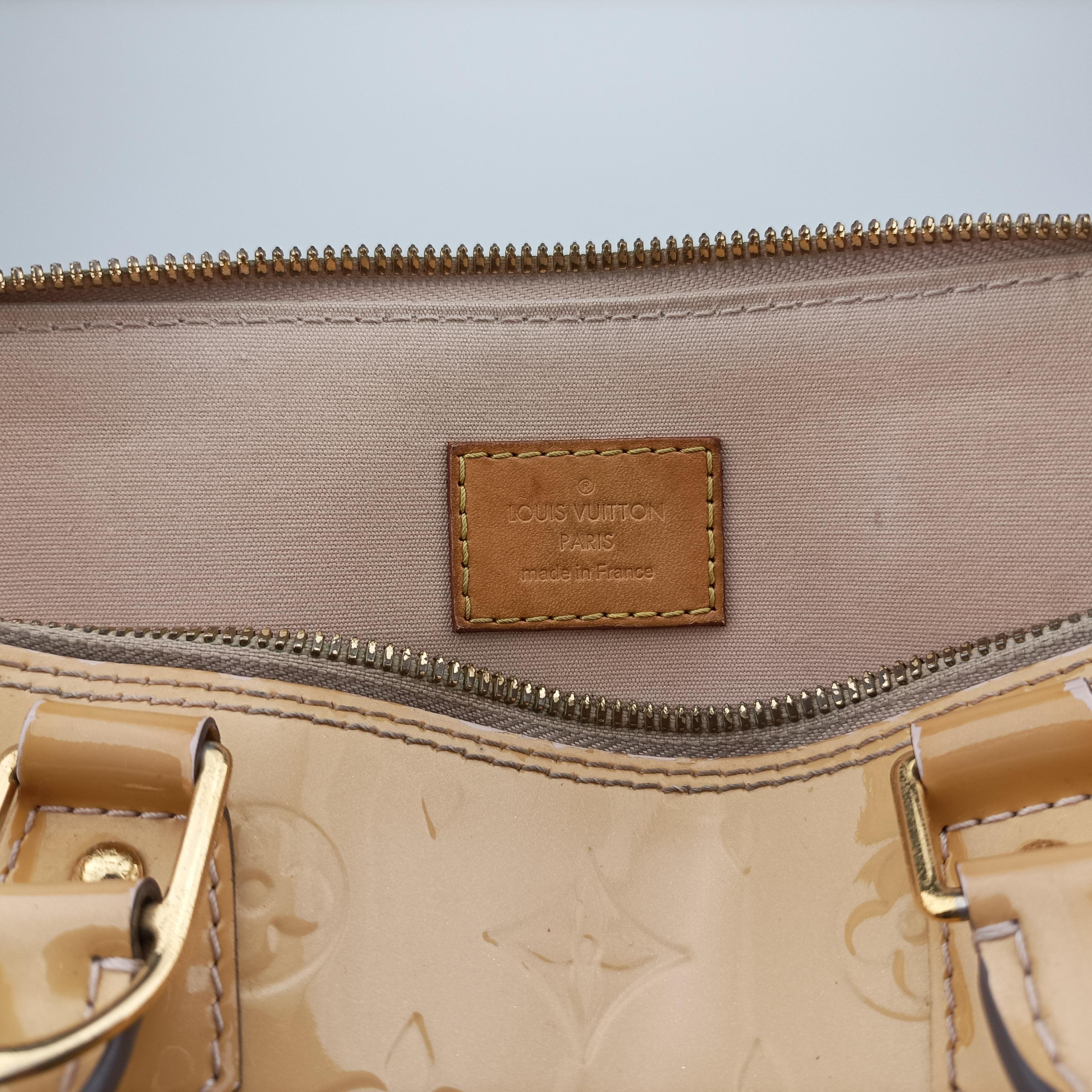 Secondhand Louis Vuitton ALMA PM CITRINE Vernis M90101 handbag | stylenewstar