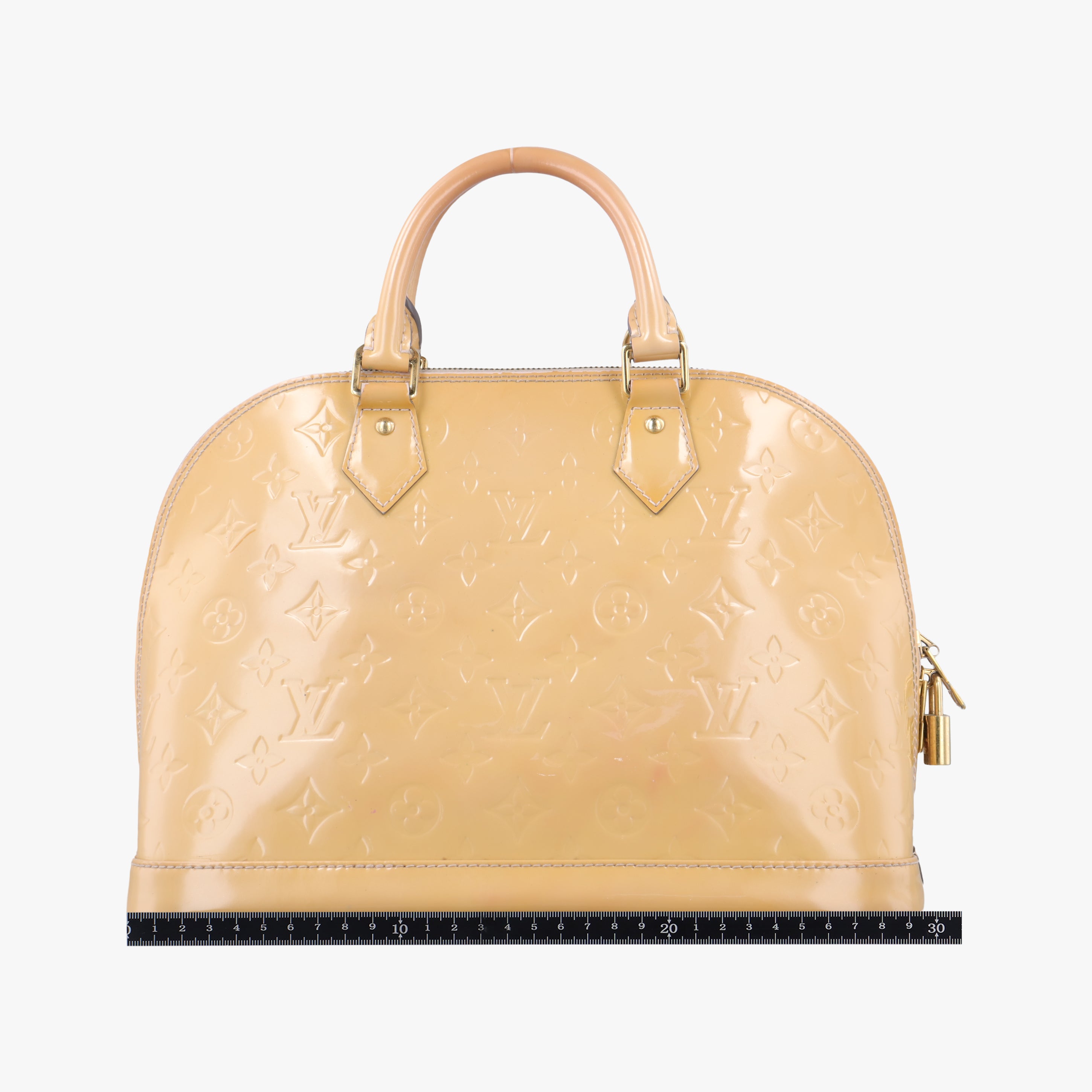 Secondhand Louis Vuitton ALMA PM CITRINE Vernis M90101 handbag | stylenewstar