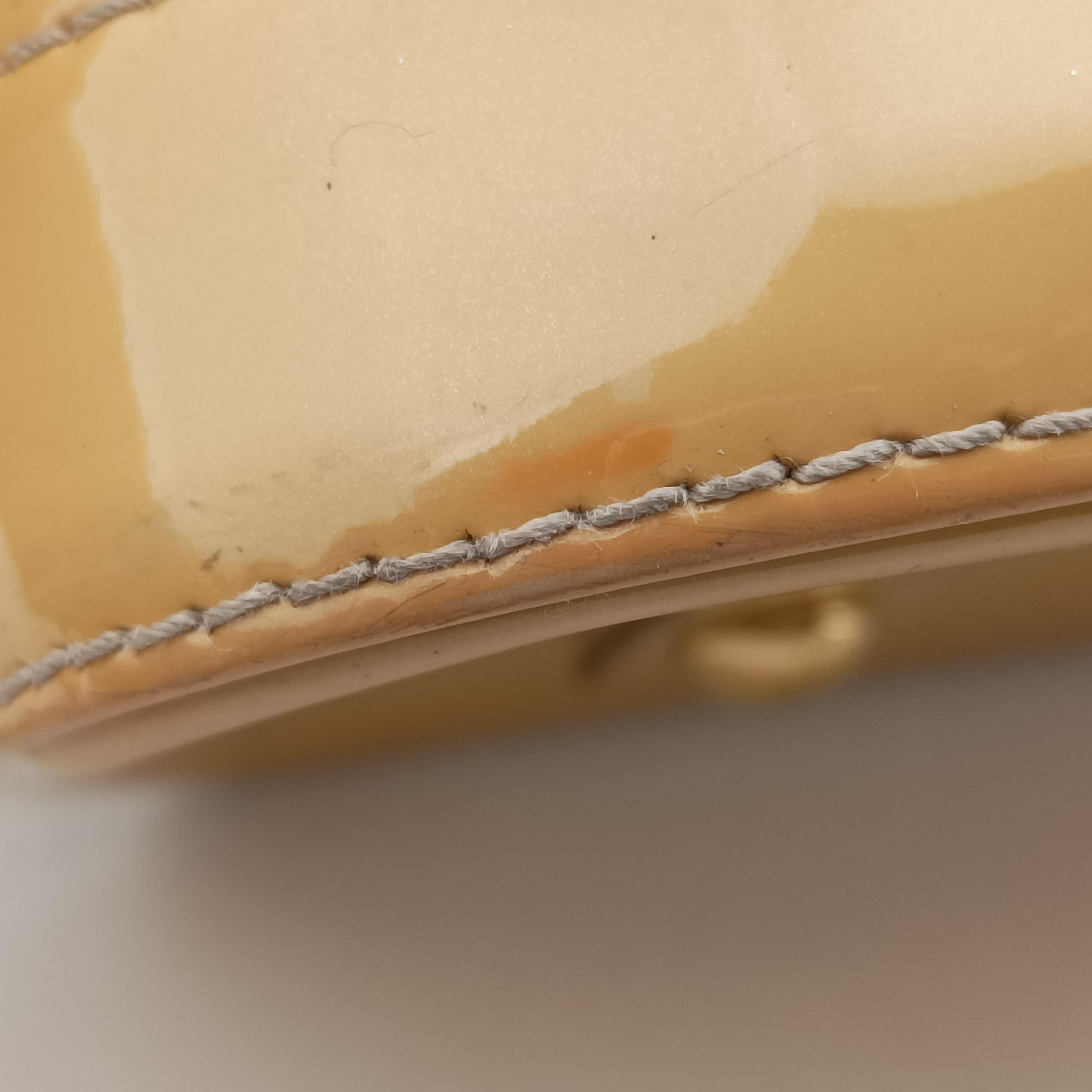 Secondhand Louis Vuitton ALMA PM CITRINE Vernis M90101 handbag | stylenewstar