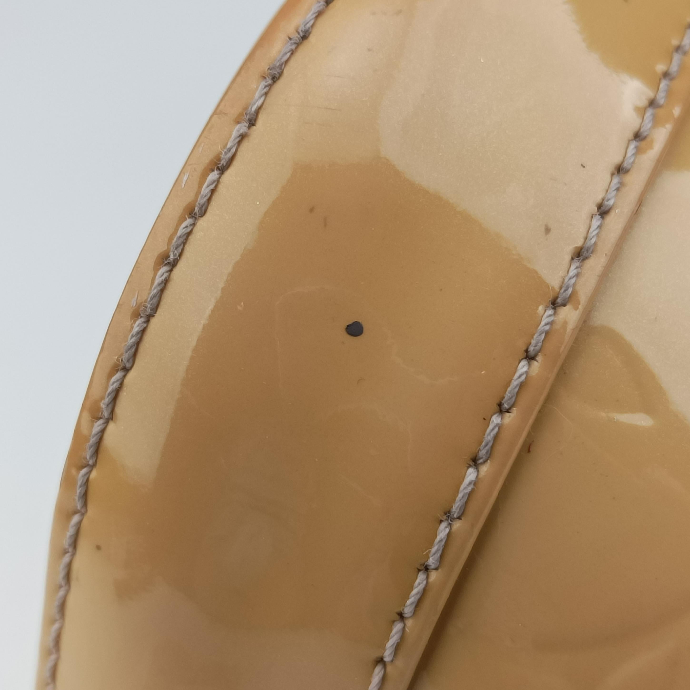 Secondhand Louis Vuitton ALMA PM CITRINE Vernis M90101 handbag | stylenewstar