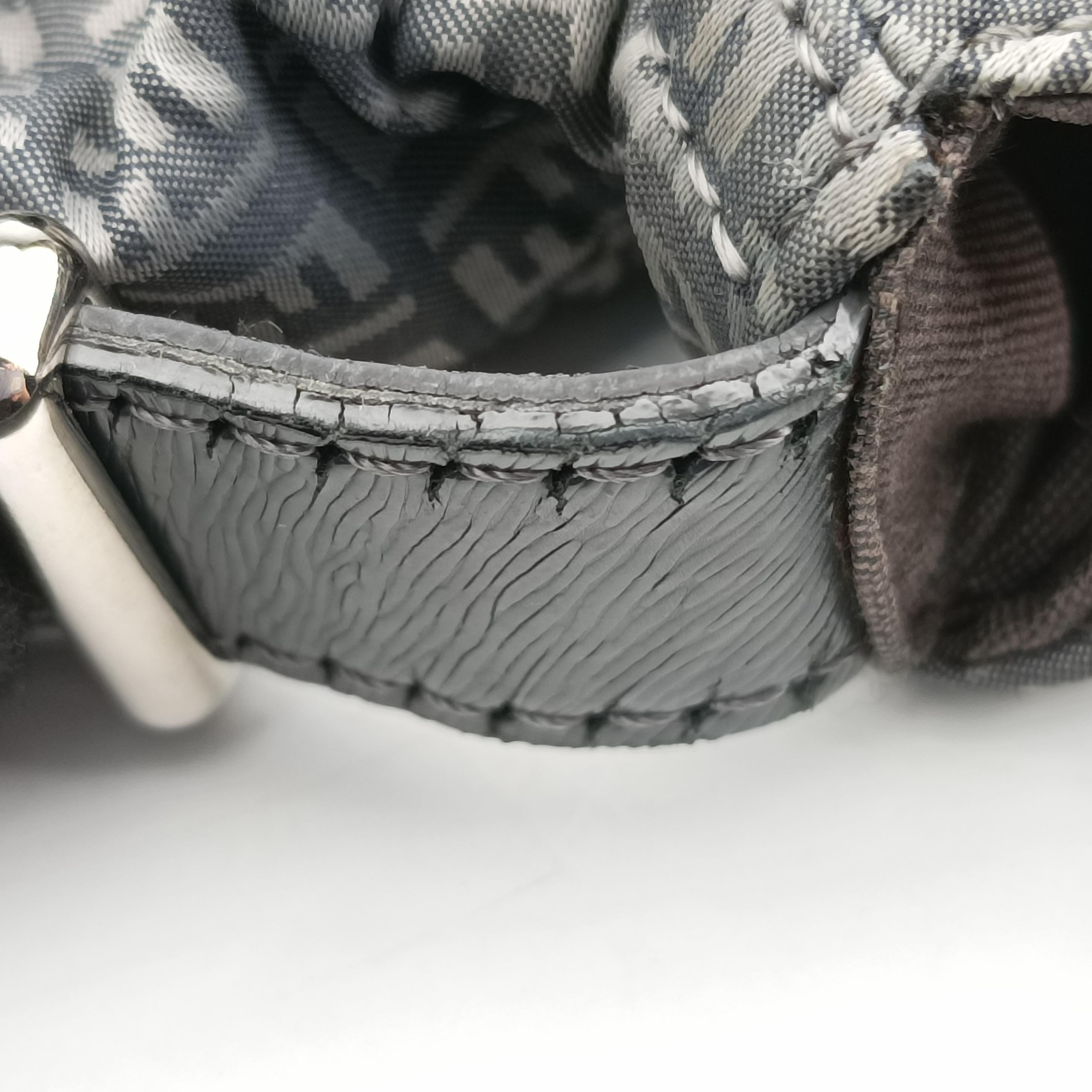 Vintage Fendi Baguette Zucchino Gray×Multicolour canvas 8BH626 shoulderbag | stylenewstar