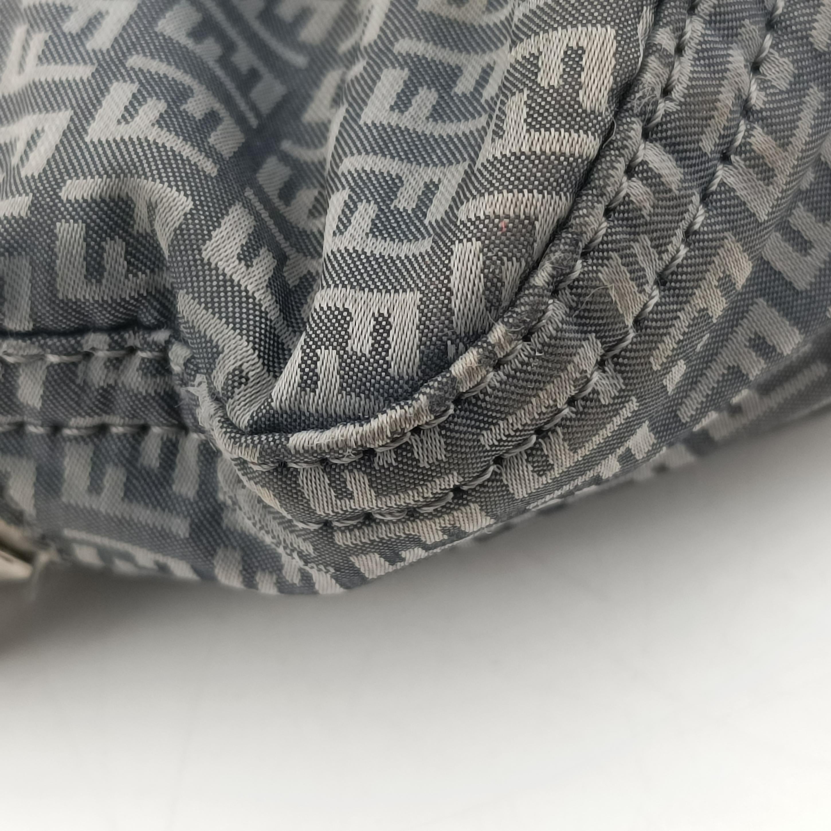 Vintage Fendi Baguette Zucchino Gray×Multicolour canvas 8BH626 shoulderbag | stylenewstar