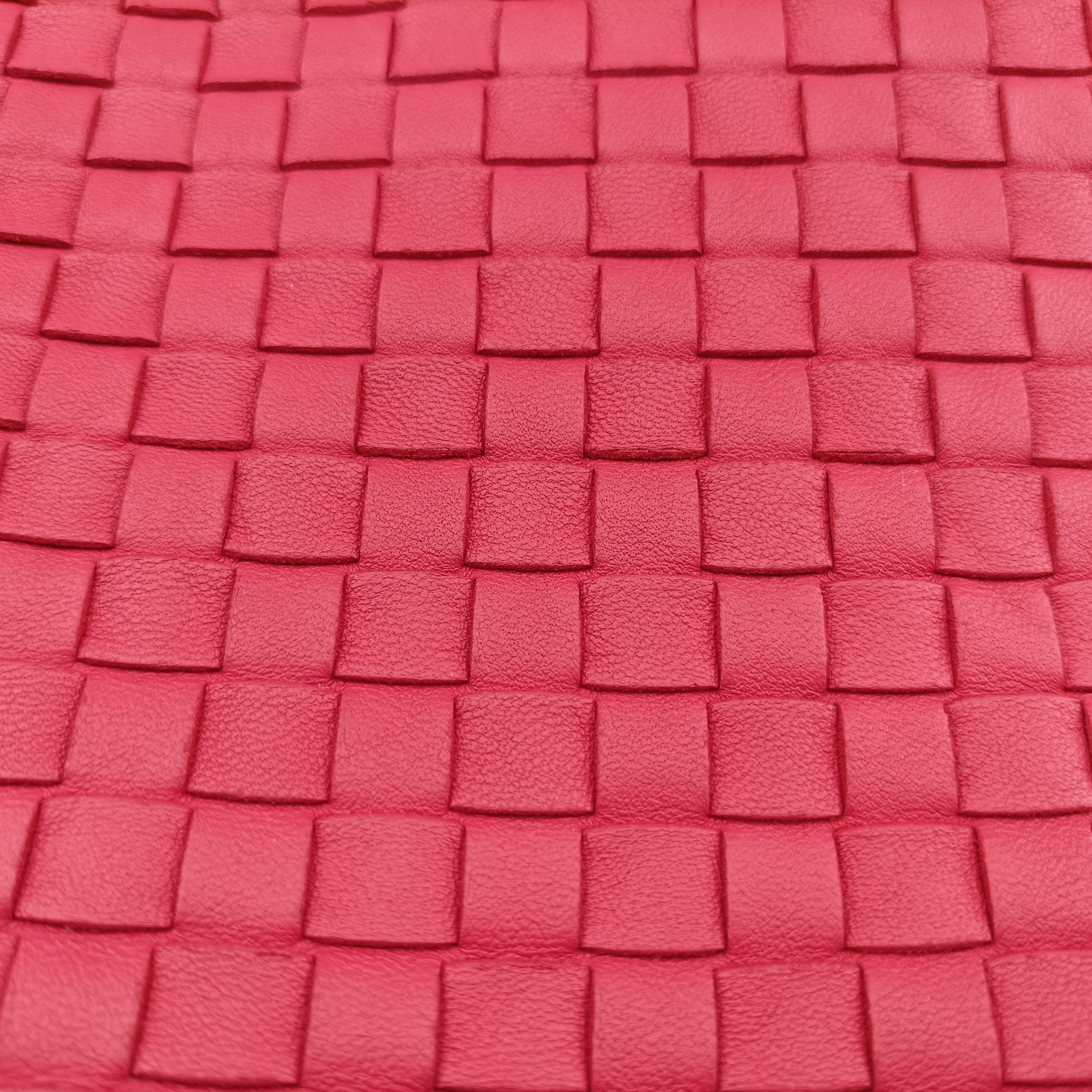 Pre-owned Bottega Veneta Intrecciato Rose lambskin  shoulderbag | stylenewstar