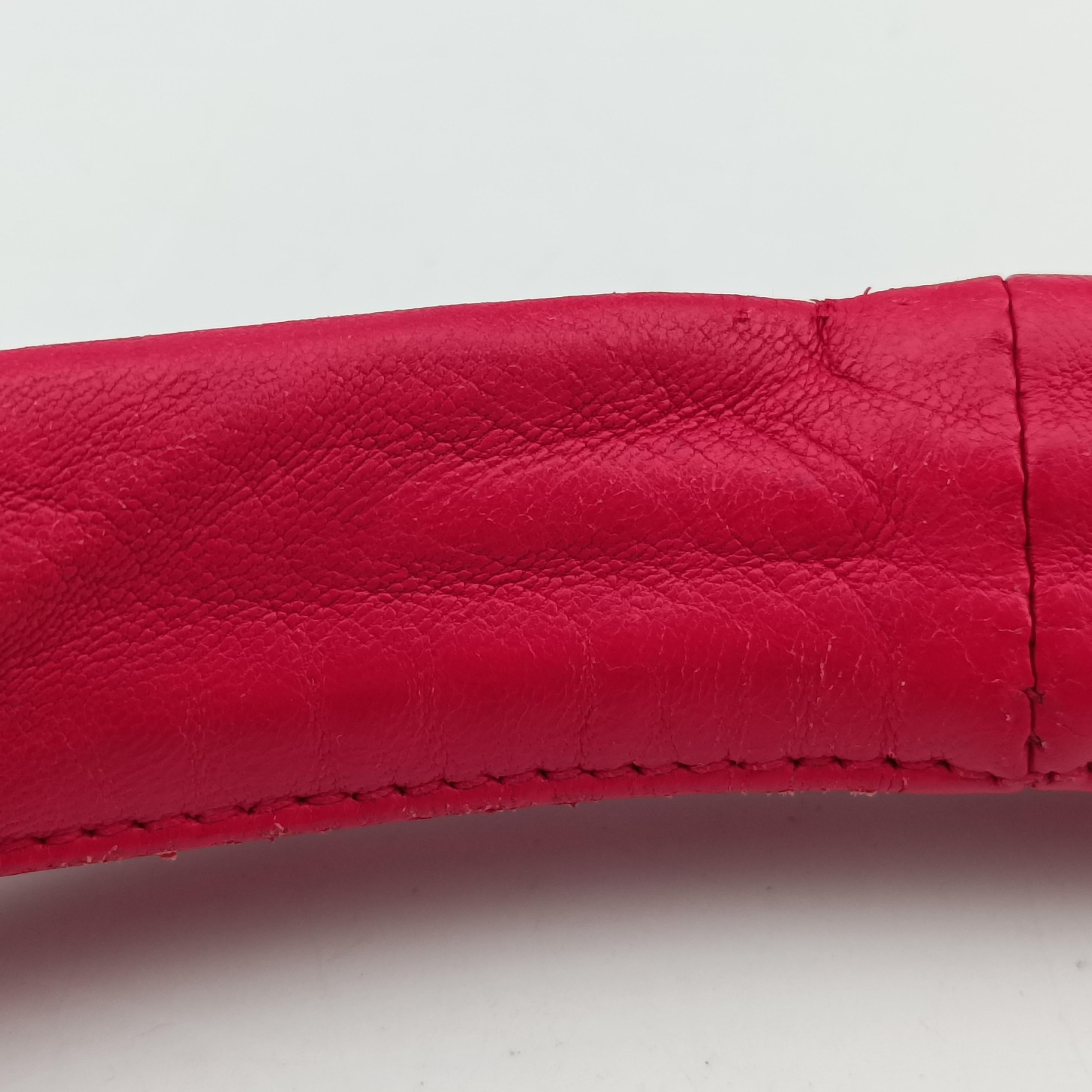 Pre-owned Bottega Veneta Intrecciato Rose lambskin  shoulderbag | stylenewstar