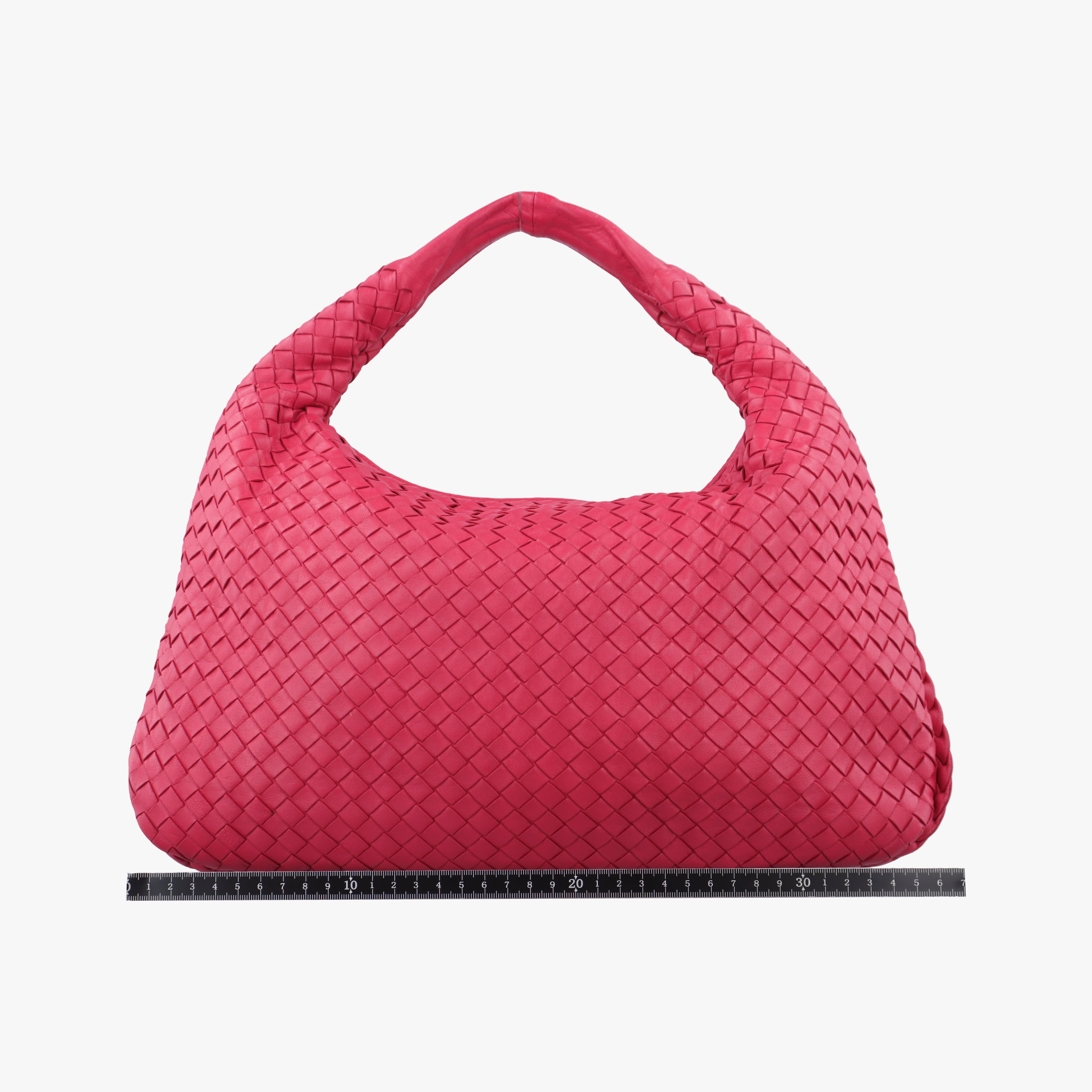 Pre-owned Bottega Veneta Intrecciato Rose lambskin  shoulderbag | stylenewstar