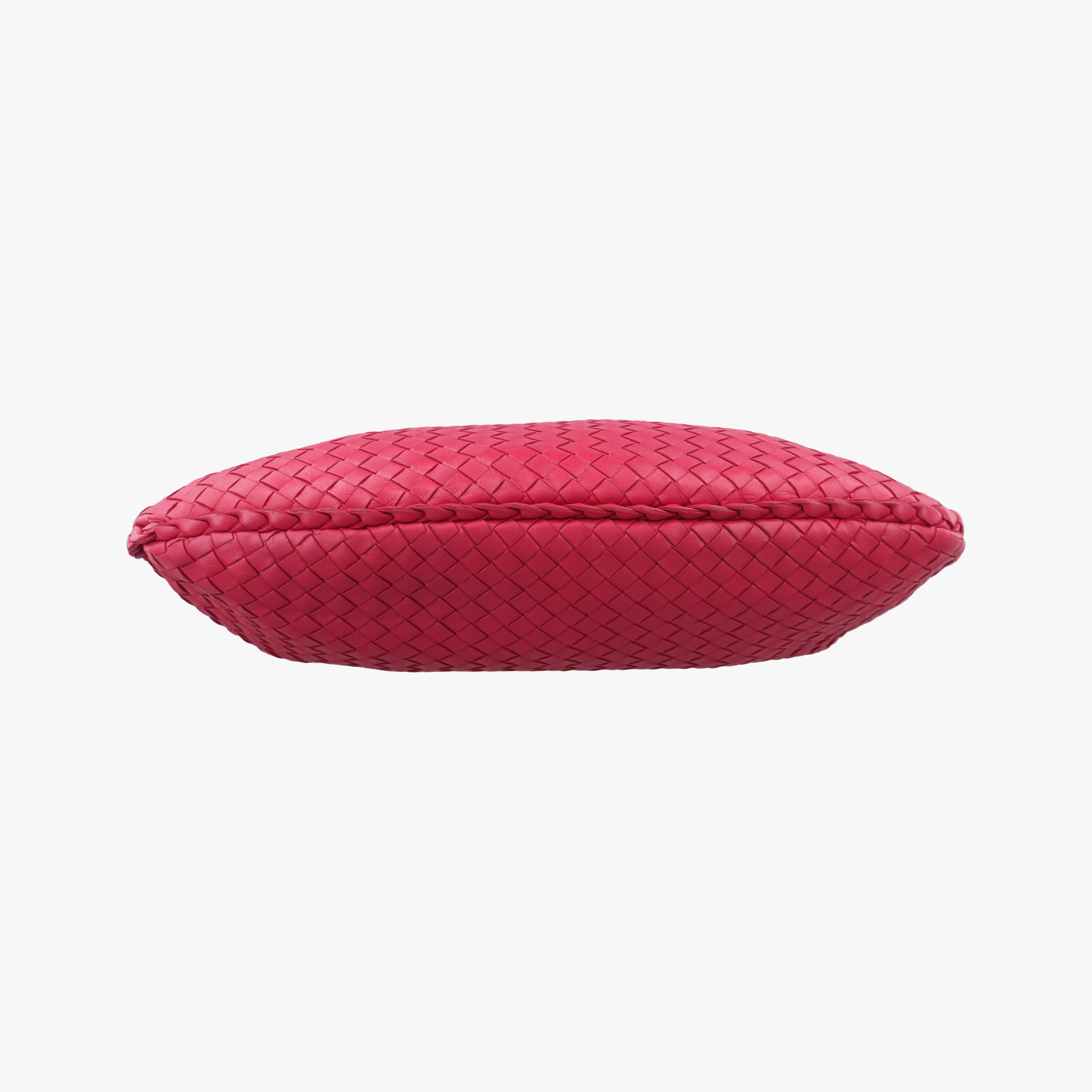 Pre-owned Bottega Veneta Intrecciato Rose lambskin  shoulderbag | stylenewstar