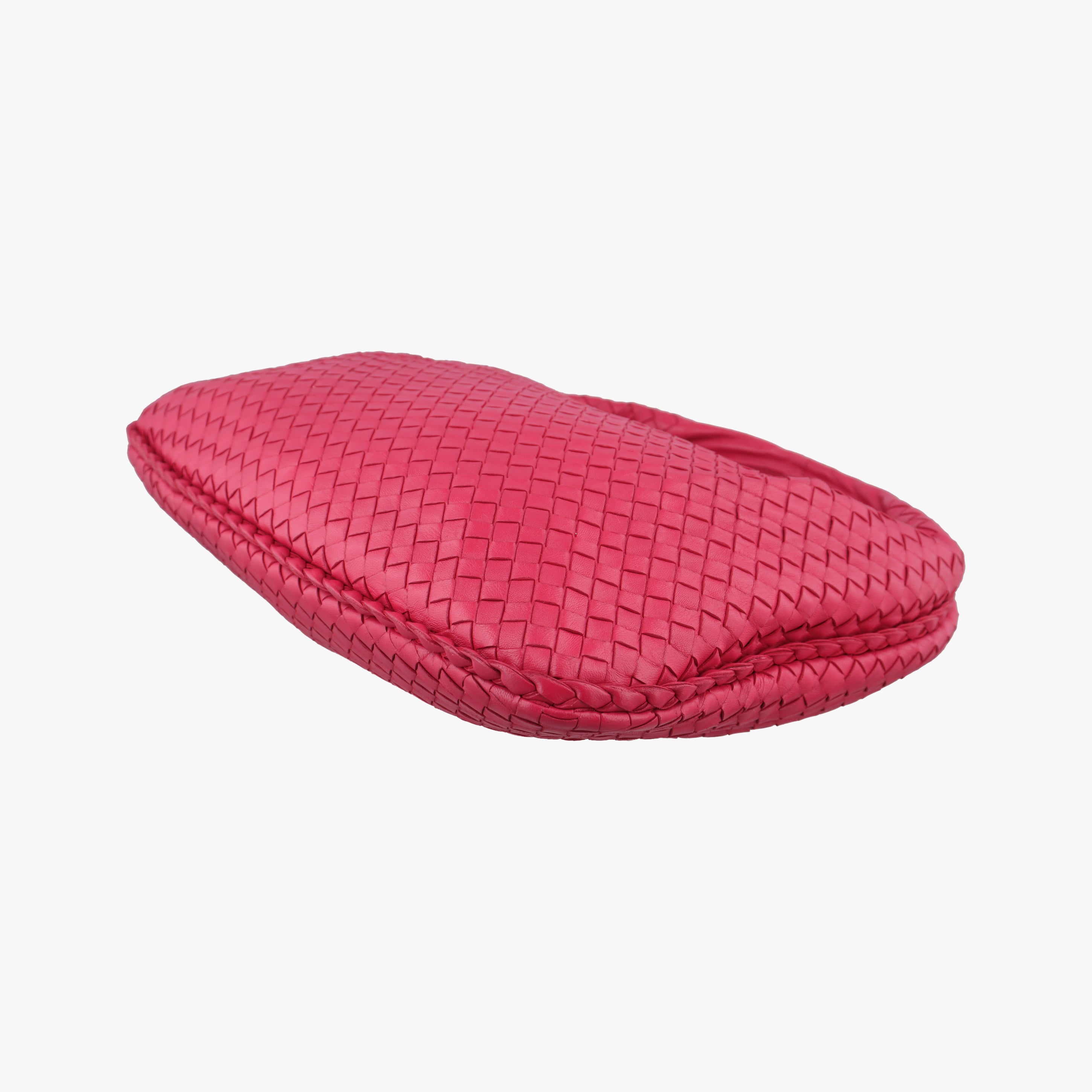 Pre-owned Bottega Veneta Intrecciato Rose lambskin  shoulderbag | stylenewstar